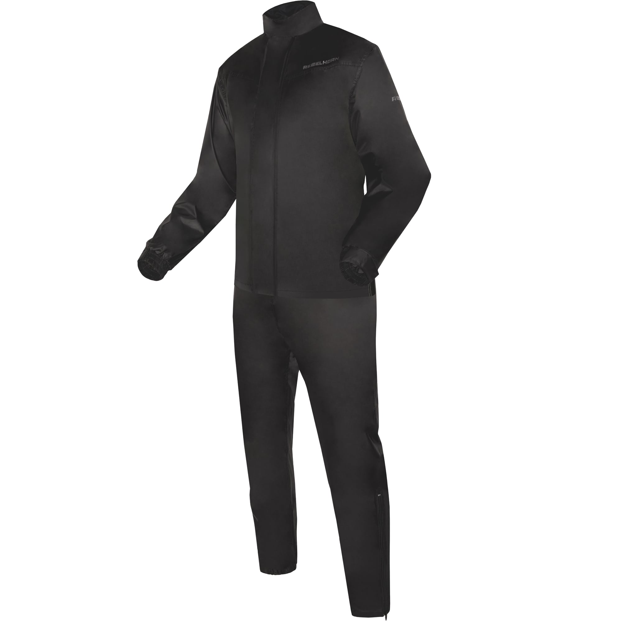 Rebelhorn Rebelhorn Rain Waterproof 2-Piece Suit - Black