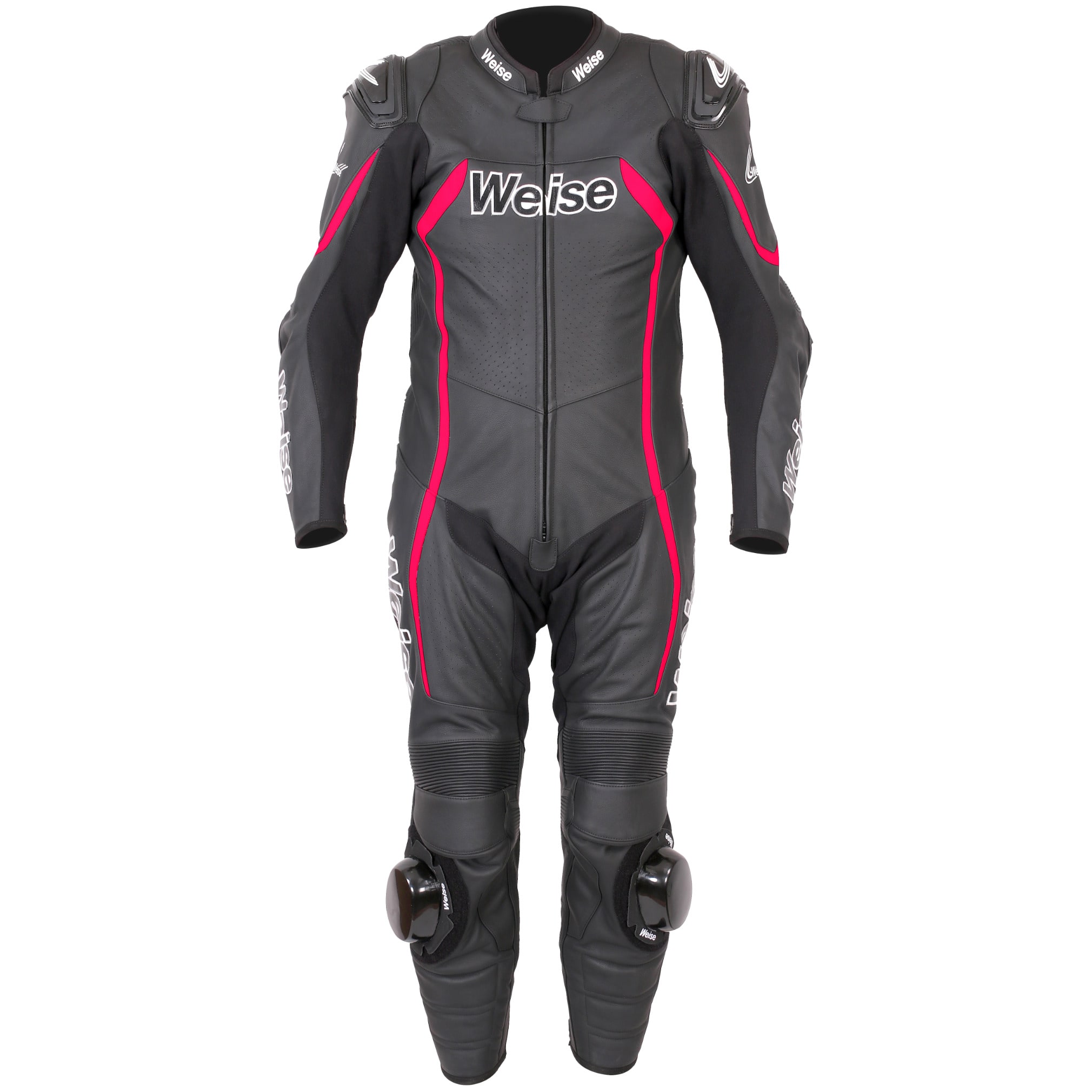 Weise Tornado 2.0 One Piece Race Suit - Black / Red - FREE UK DELIVERY