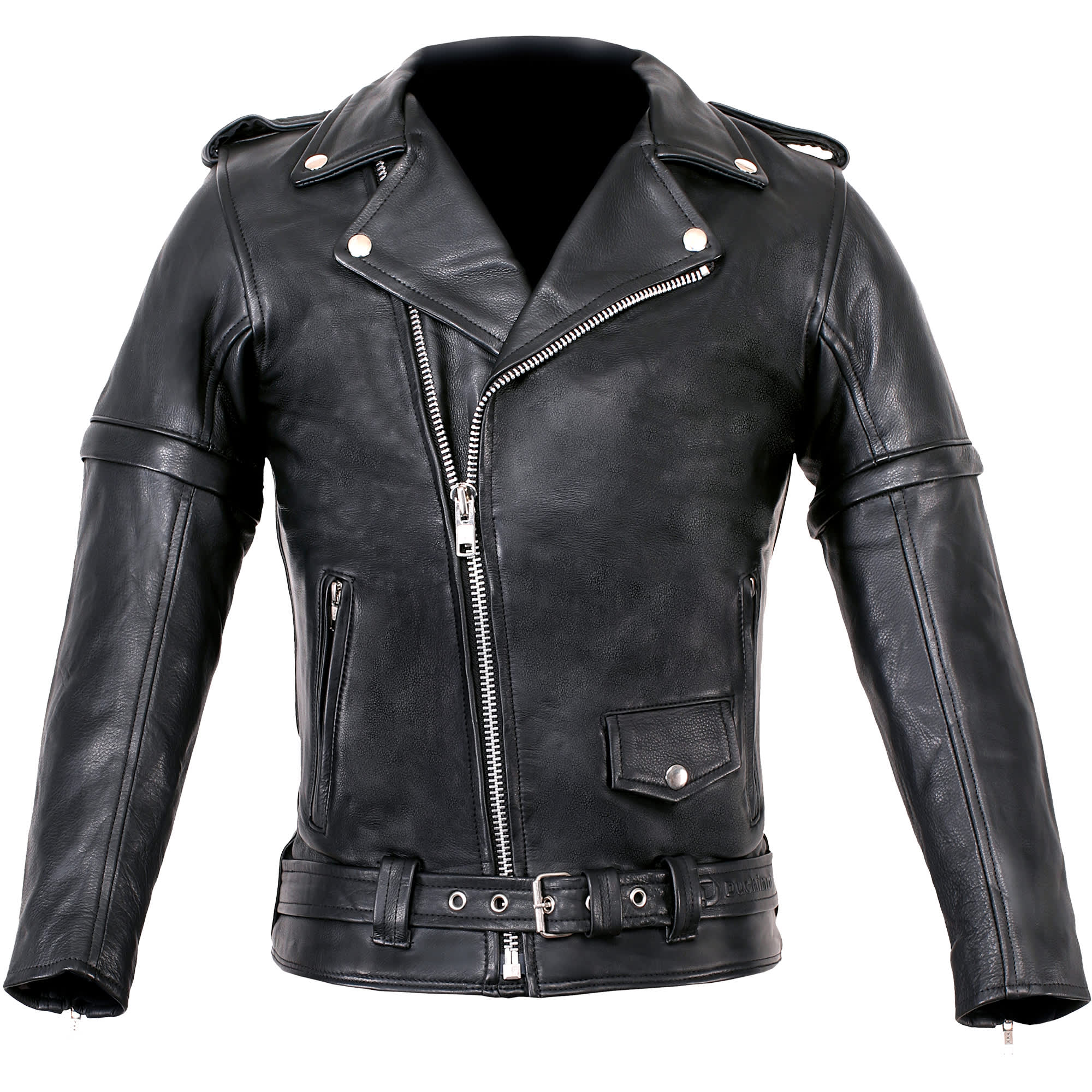 Duchinni Duchinni Kids Patrol Leather Jacket - Black