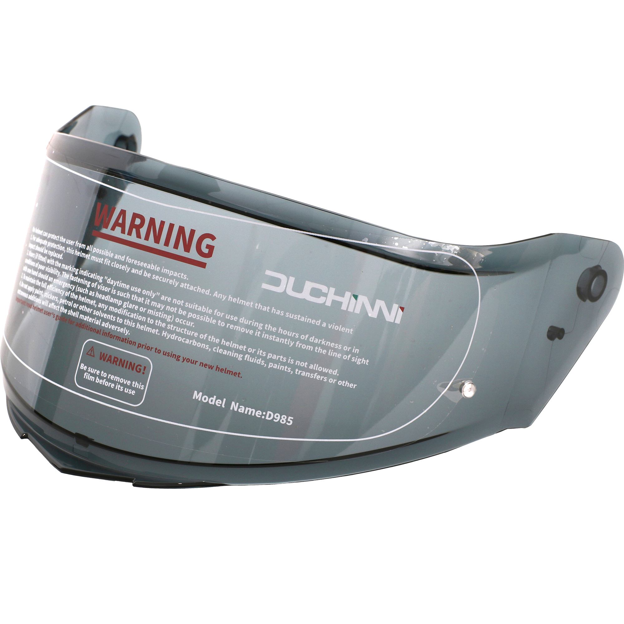 Duchinni Duchinni D985 Dark Smoke Visor - Not Road Legal