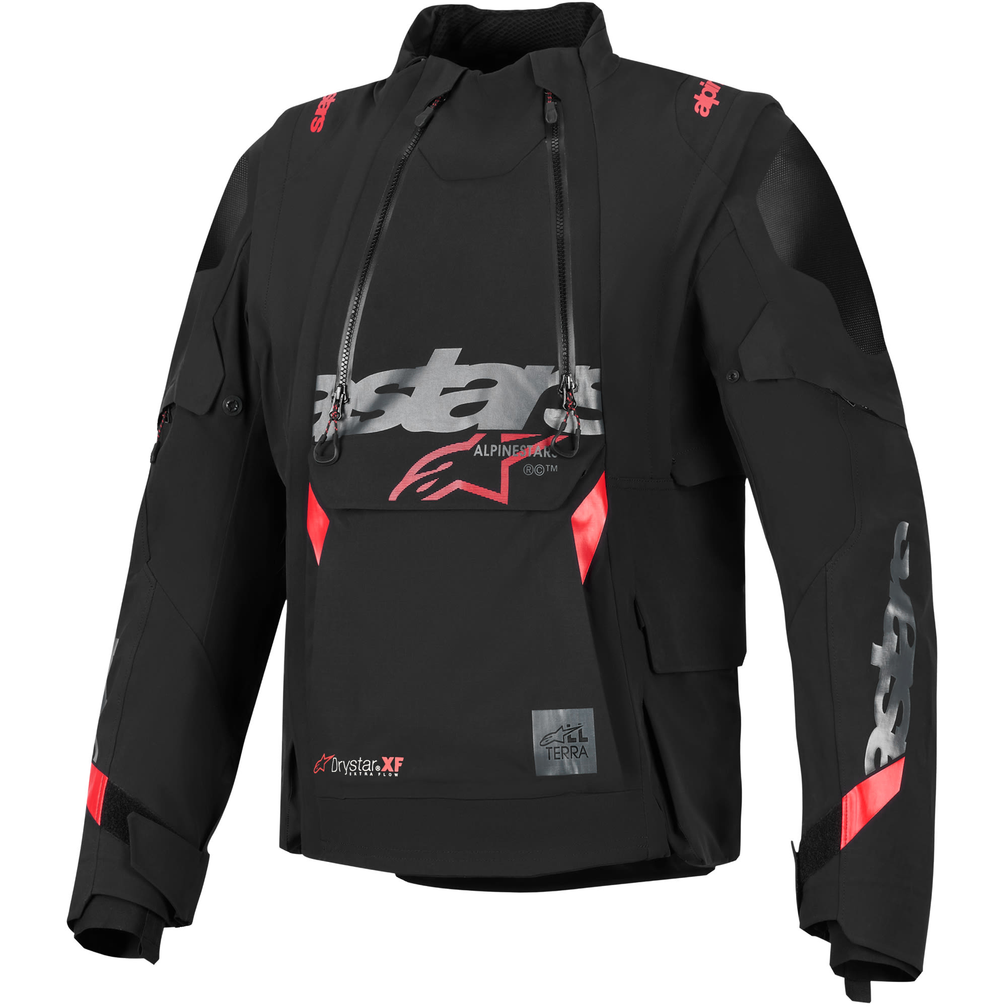 Alpinestars Alpinestars Halo Pro Drystar XF Laminated Textile Jacket - Black / Dark Shadow
