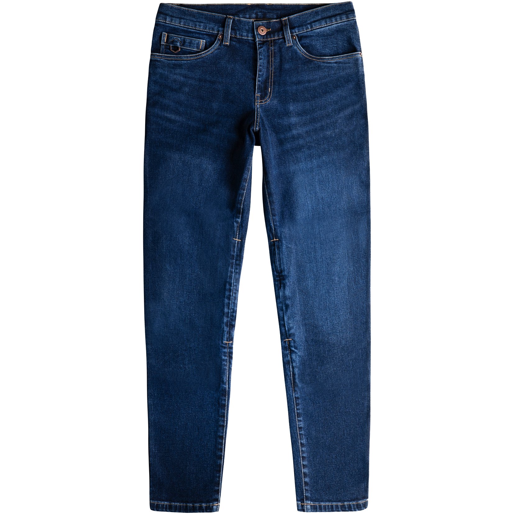 Knox Knox Kirkstone Single Layer Straight Fit Jeans - Indigo