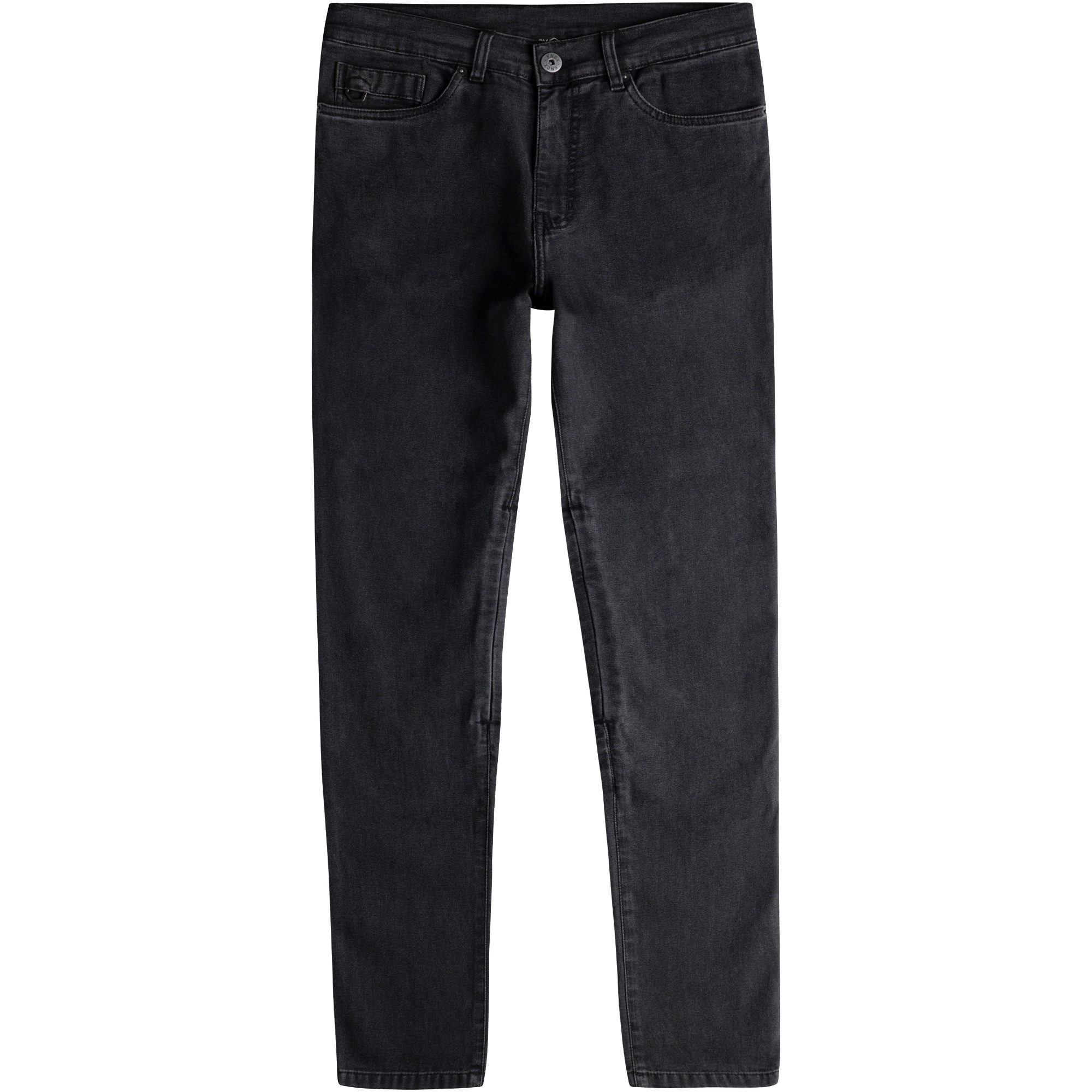Knox Knox Ladies Colton Skinny Fit Jeans - Charcoal