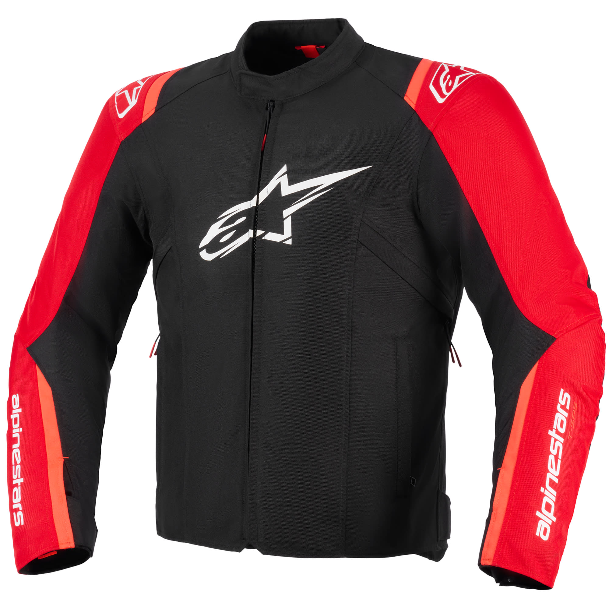 Alpinestars Alpinestars T-SPS V2 Waterproof Textile Jacket - Black / Red / Fluo Red