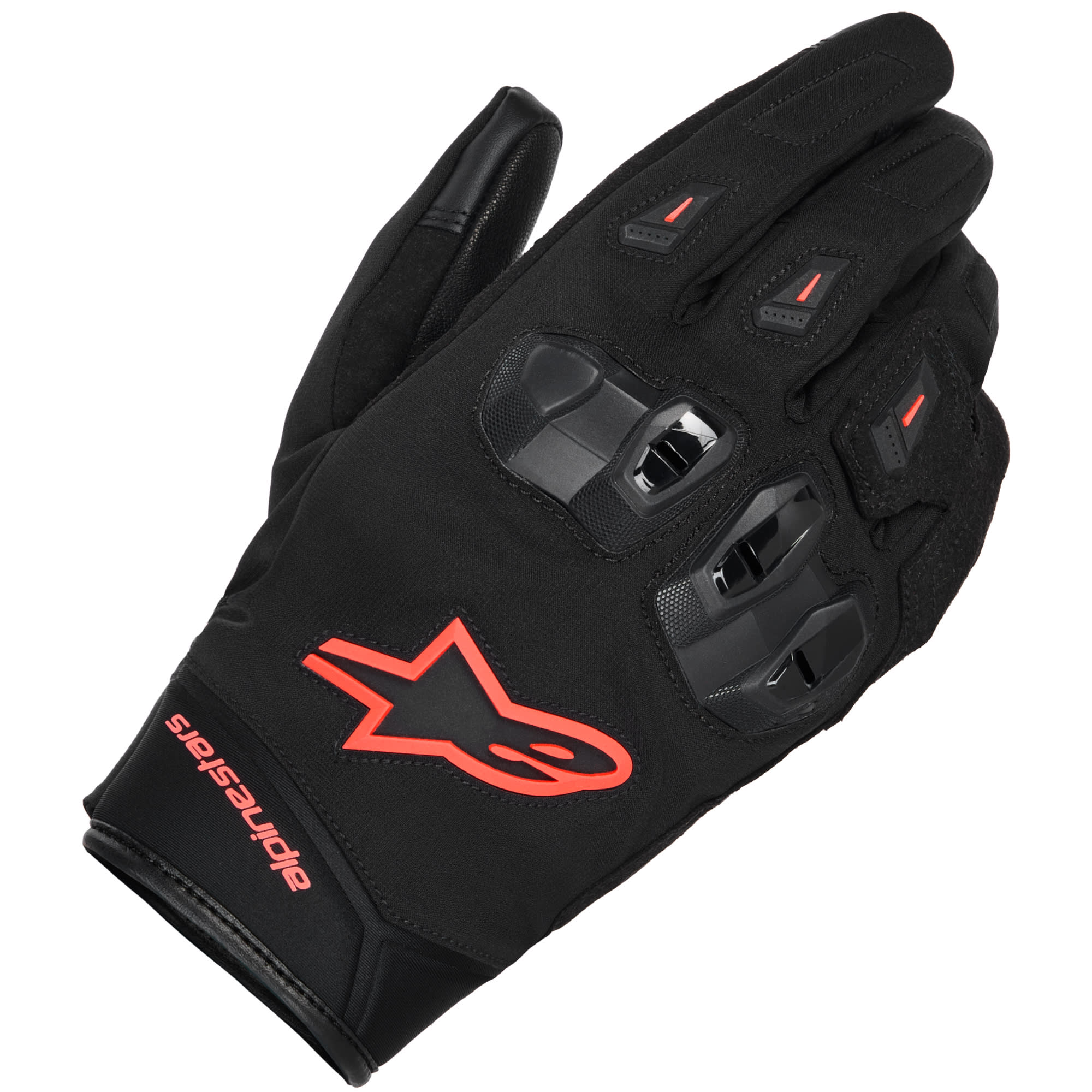 Alpinestars Alpinestars SP X Z Waterproof Gloves - Black / Fluo Red