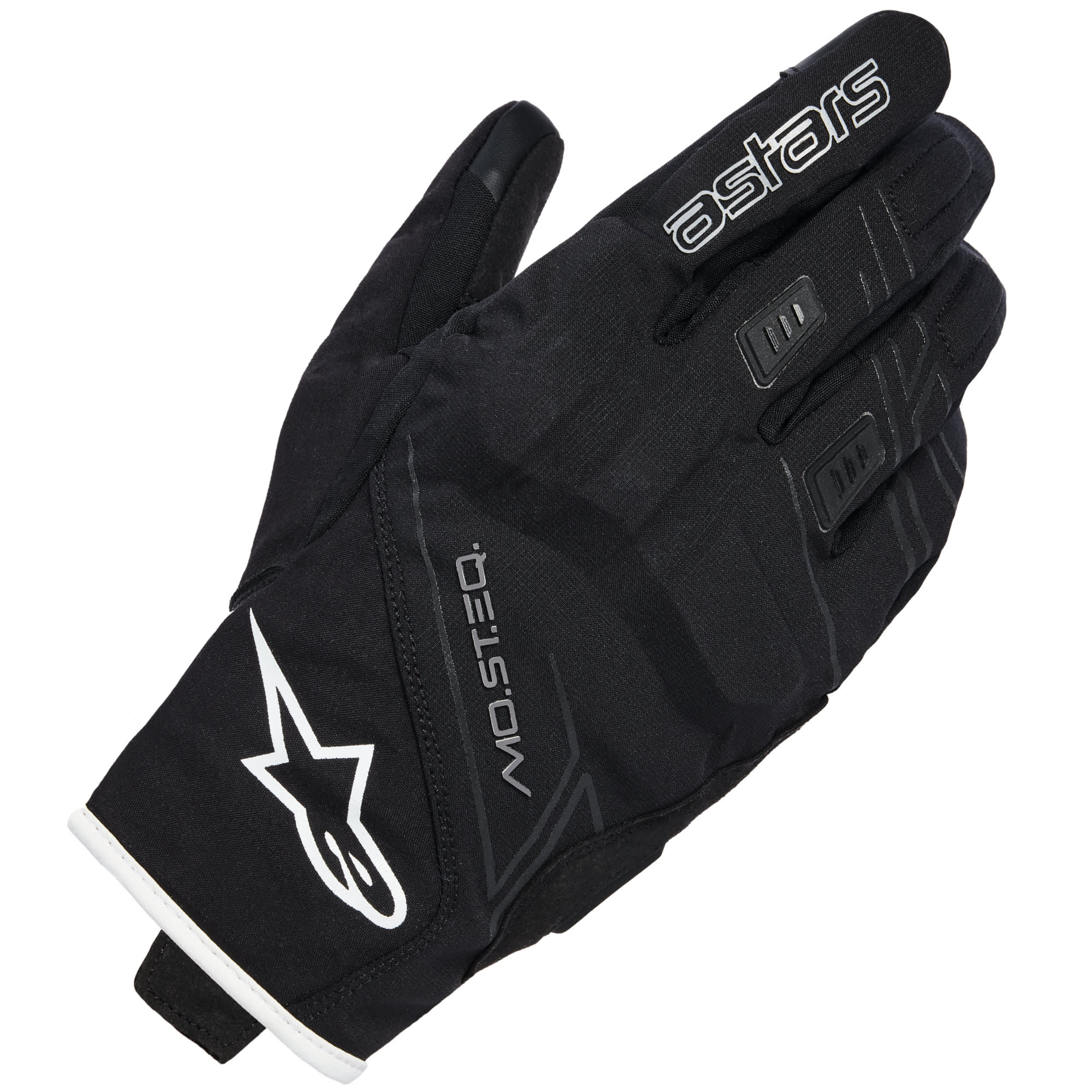 Alpinestars Alpinestars Stella Moblast Waterproof Leather Gloves - Black / Off White