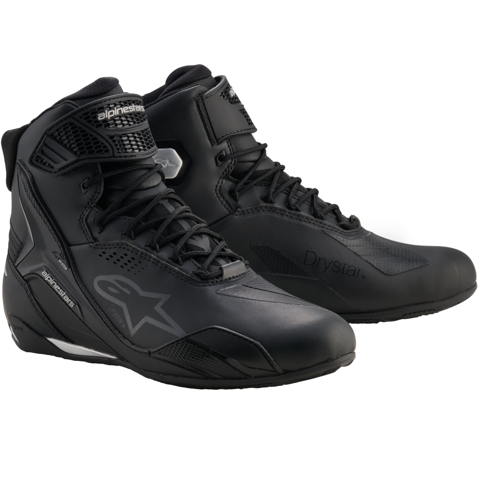 Alpinestars Alpinestars Stella Faster-4 Drystar Riding Shoes - Black / Silver