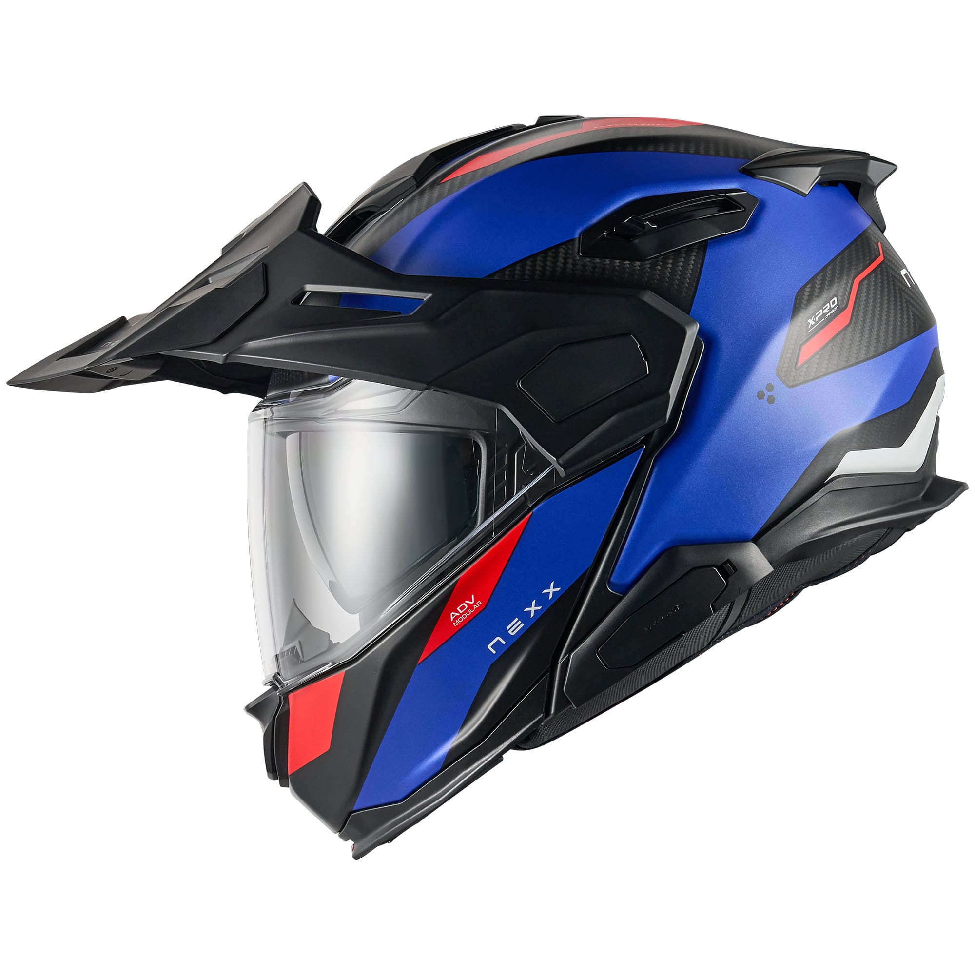 Nexx Nexx X.Lifecountry Carbon - Terra Matt Blue / Red