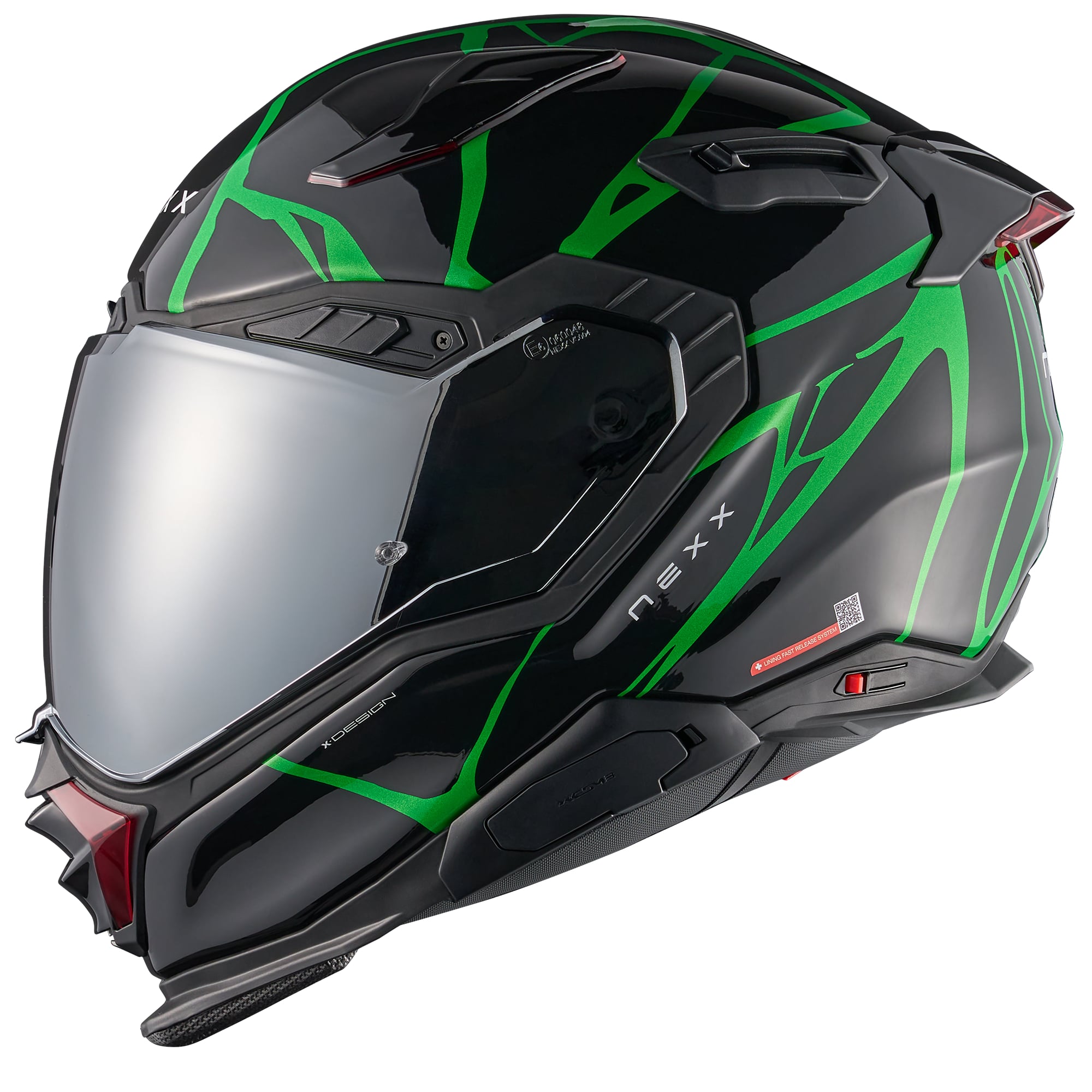 Nexx Nexx X.WST3 - B-Side Black / Green