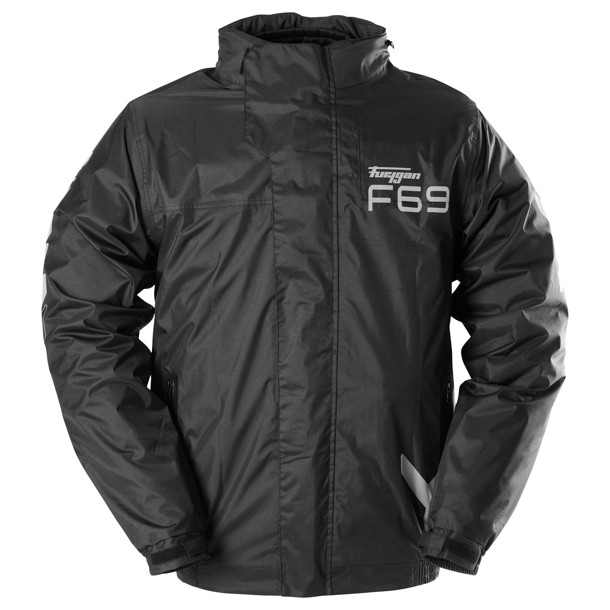 Furygan Furygan Tornado Waterproof Jacket - Black / Fluo Yellow