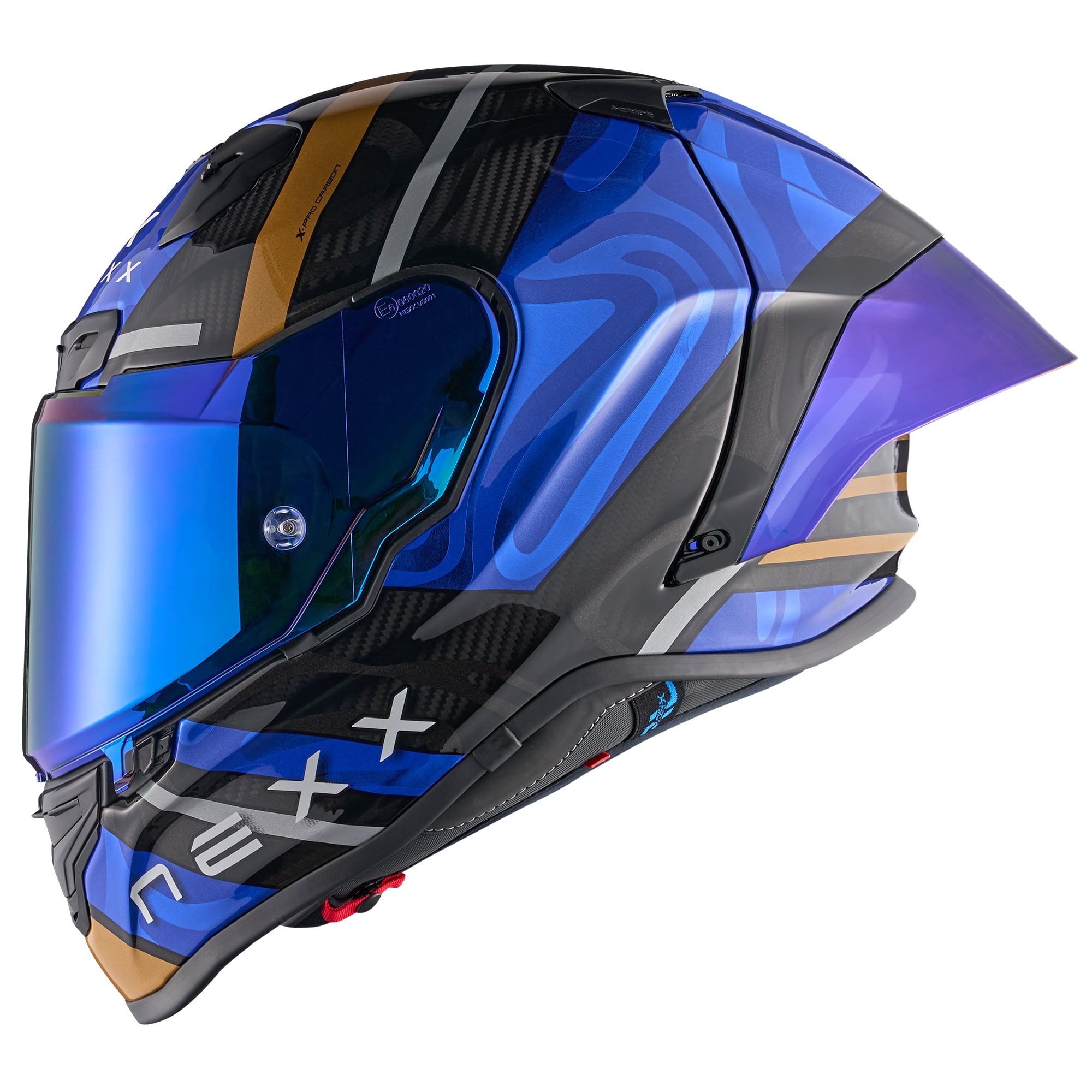 Nexx Nexx X.R3R Carbon - Swirl Deep Blue