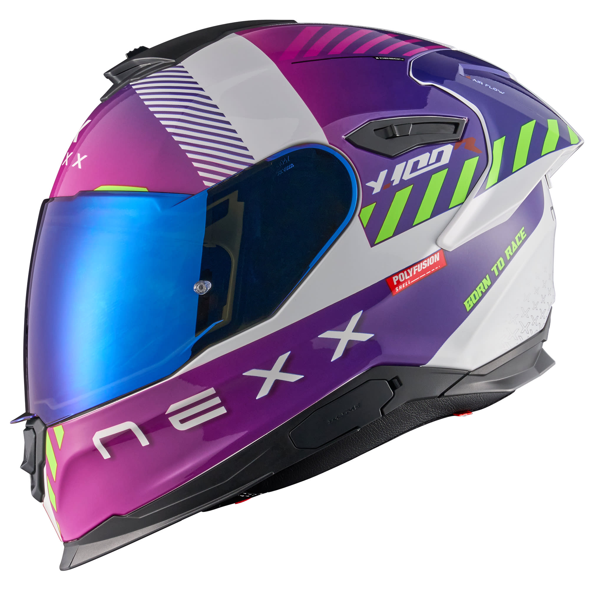 Nexx Nexx Y.100R - Fade Purple / White