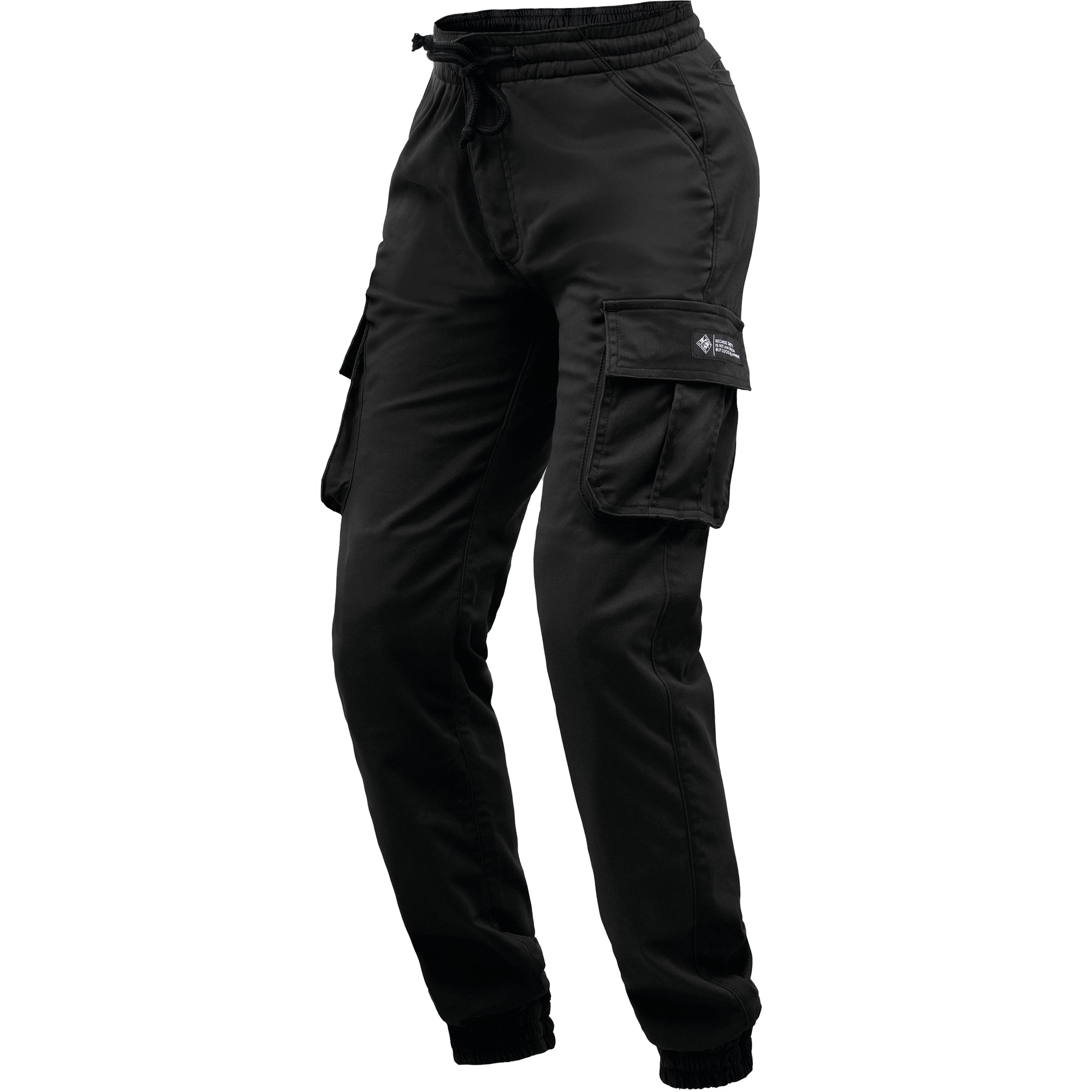 Tucano Urbano Tucano Urbano Ladies Costa Cargo Trousers - Black