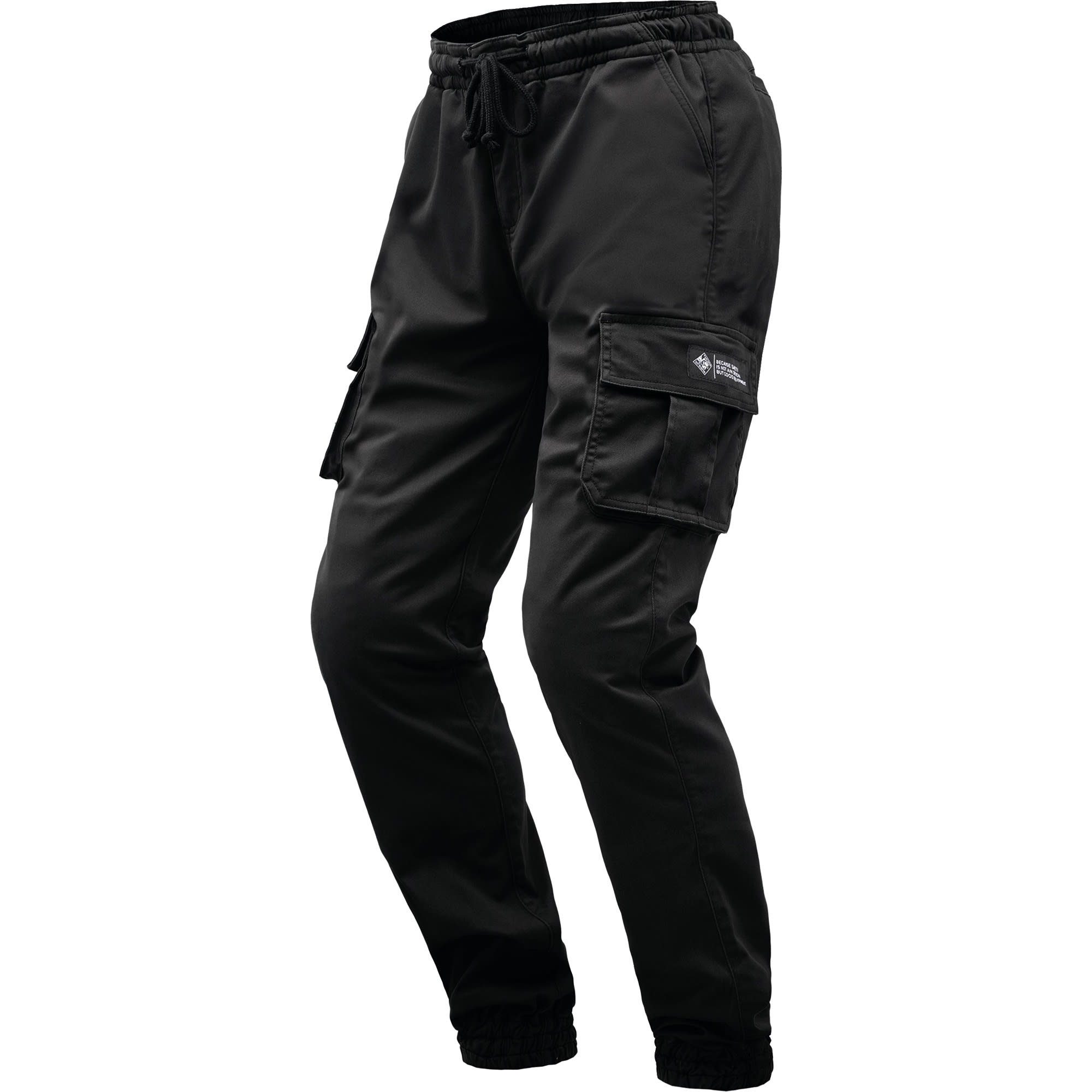 Tucano Urbano Tucano Urbano Remo Cargo Trousers - Black