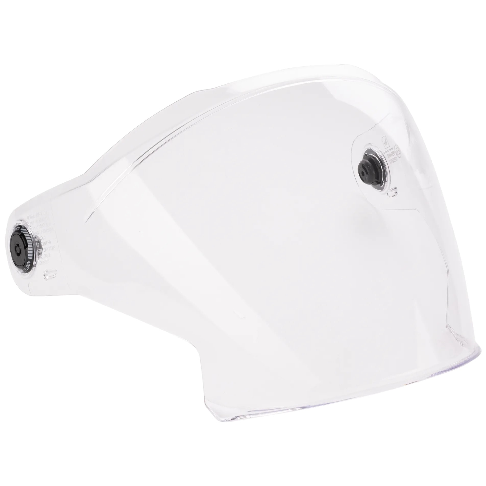 MT MT Cosmo Max Vision Clear Visor - Road Legal