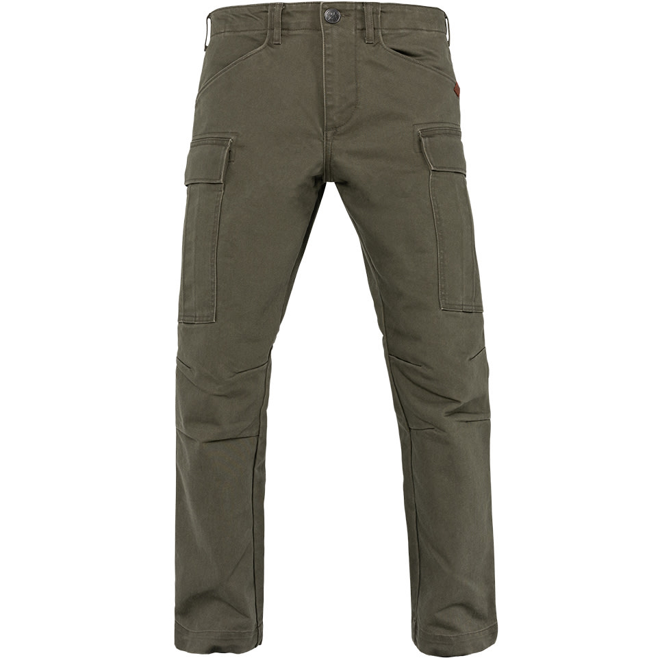 John Doe John Doe Cargo Mono Regular Fit Trousers - Olive