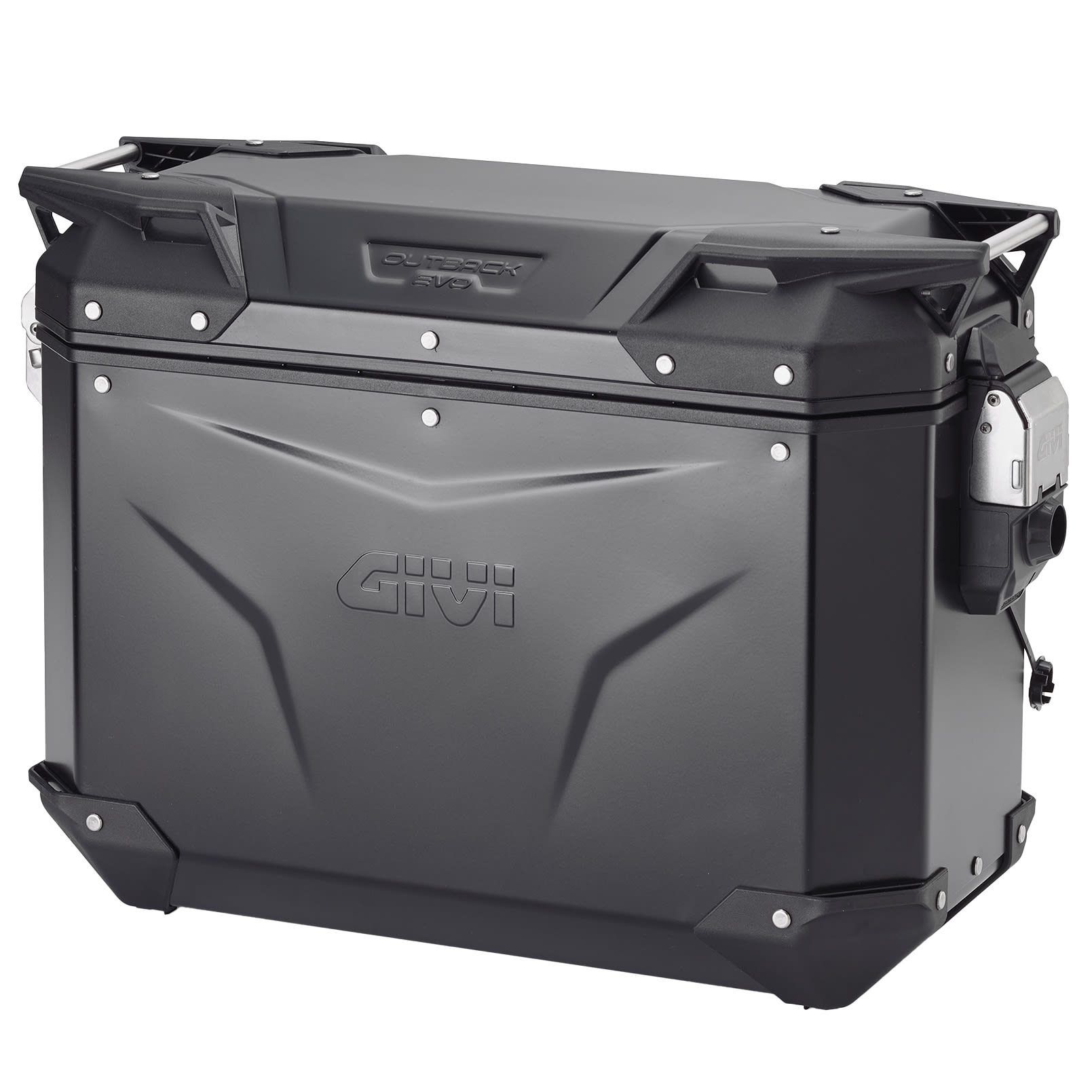 Givi Givi OBKEV37B Trekker Outback Evo Pannier - Blackline 37 Litre