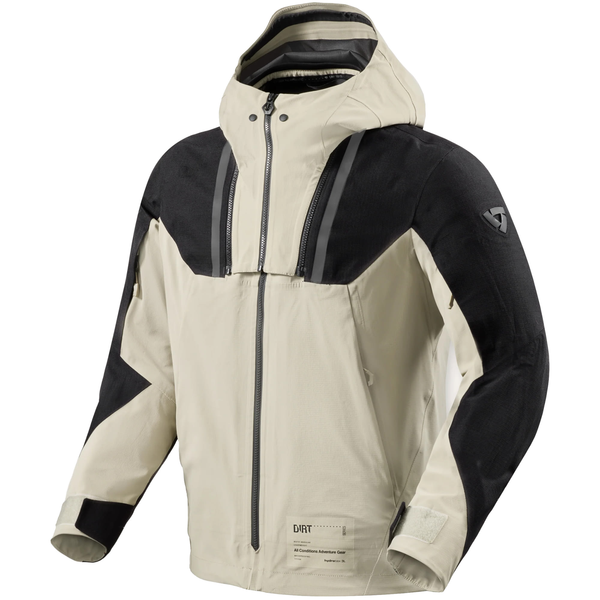 Rev'it Rev'it Component 3 H2O Textile Jacket - Black / Sand