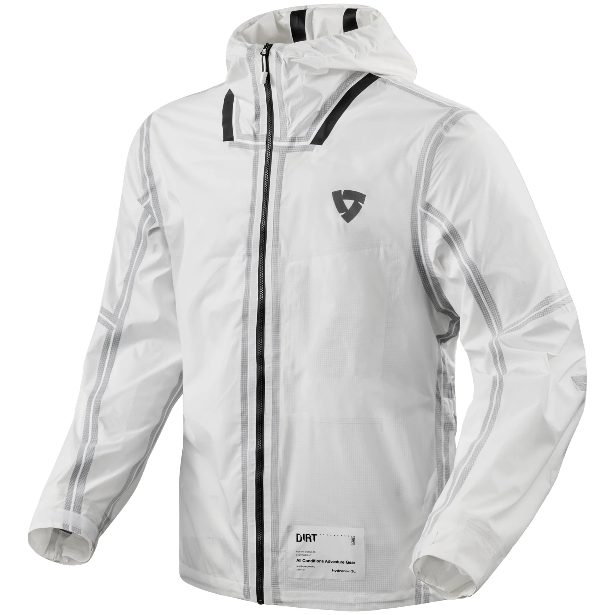 Rev'it Rev'it Barrier 2 H2O Rain Jacket - White