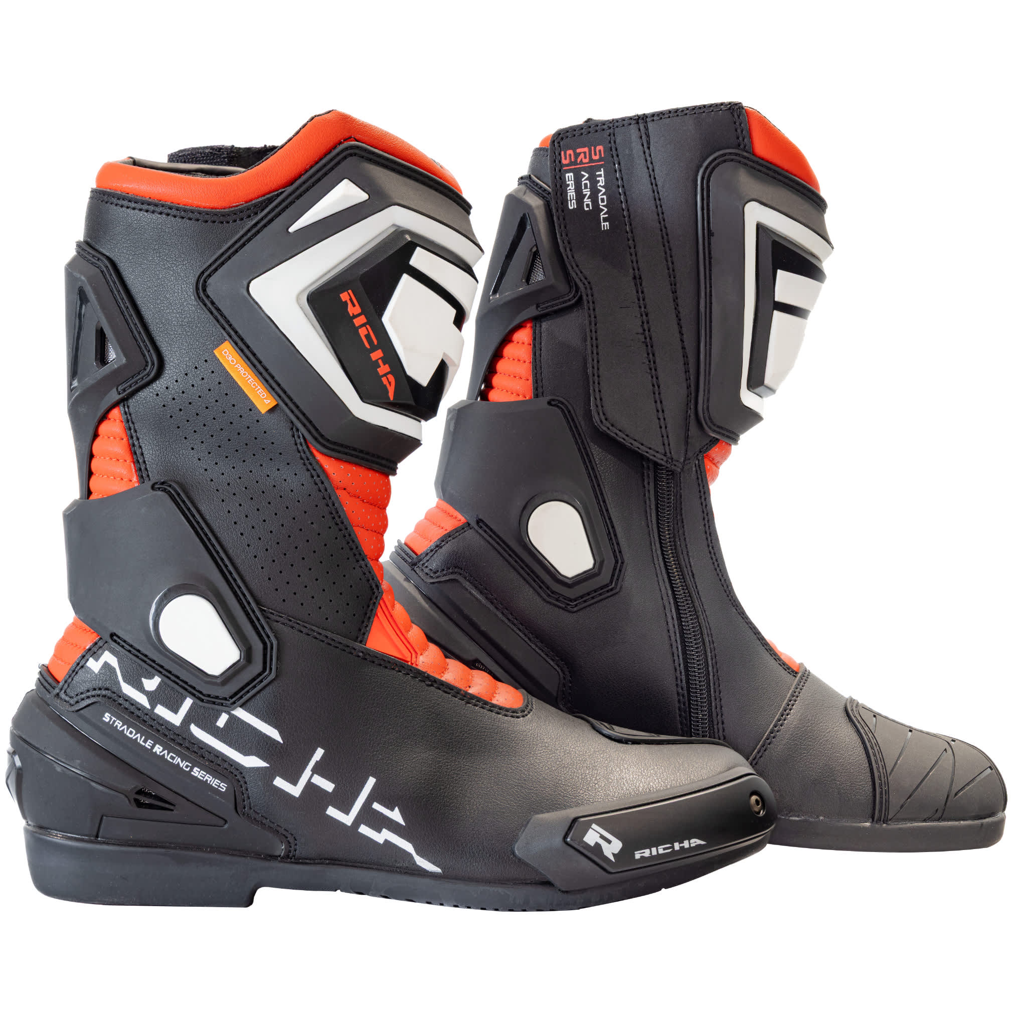 Richa Richa Stradale Boots - Black / Red