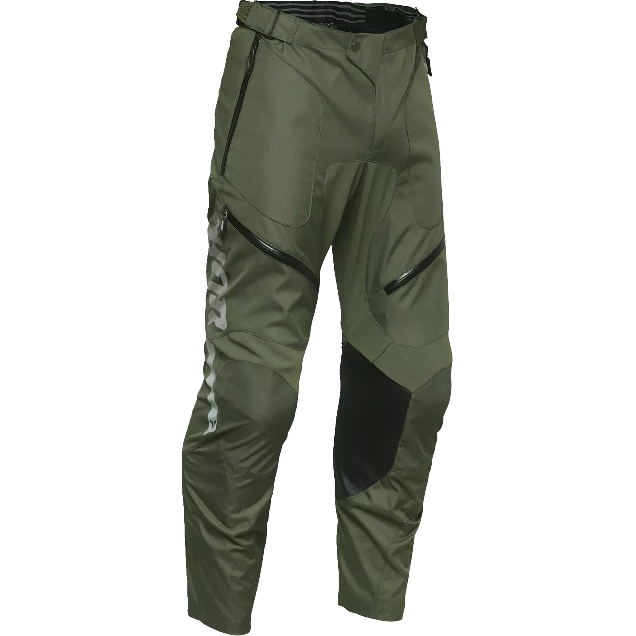 Thor Thor Terrain In-The-Boot Pants - Charcoal Grey / Military Green