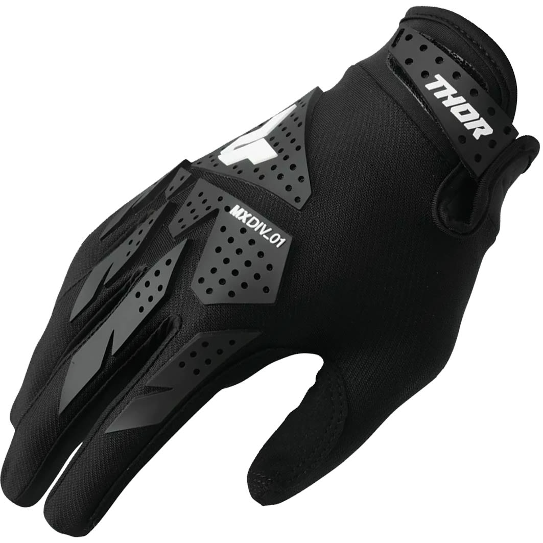 Thor Thor Launchmode-XP Textile Gloves - Black