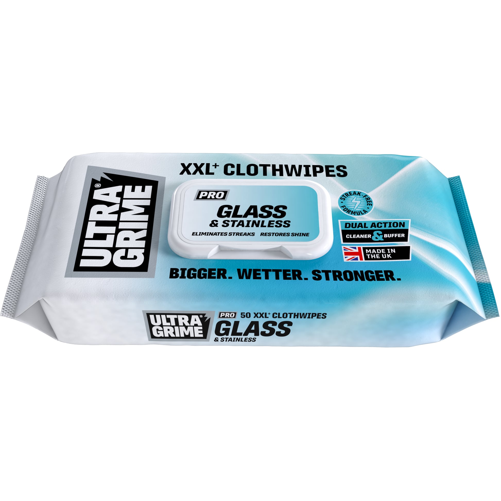 UltraGrime UltraGrime Pro Cleaning Wipes - Glass & Stainless