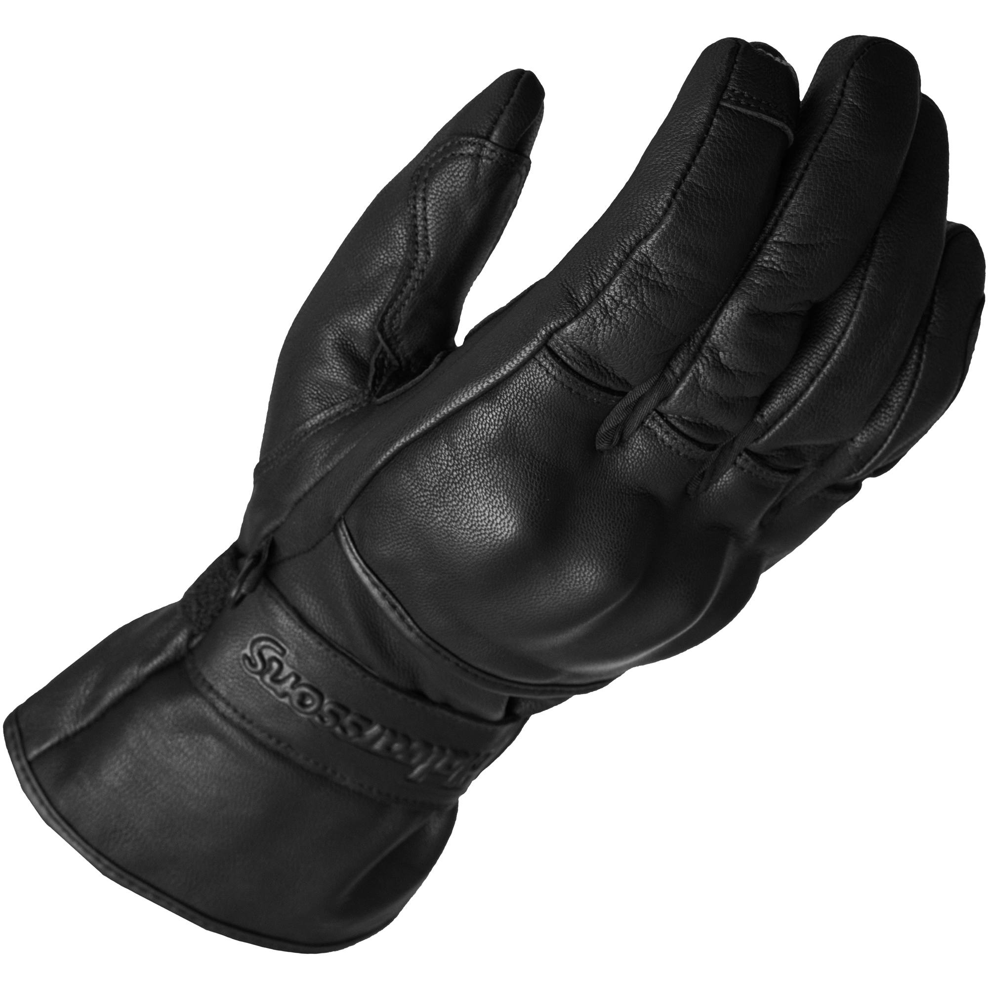 Halvarssons Halvarssons Noren Leather Gloves - Black