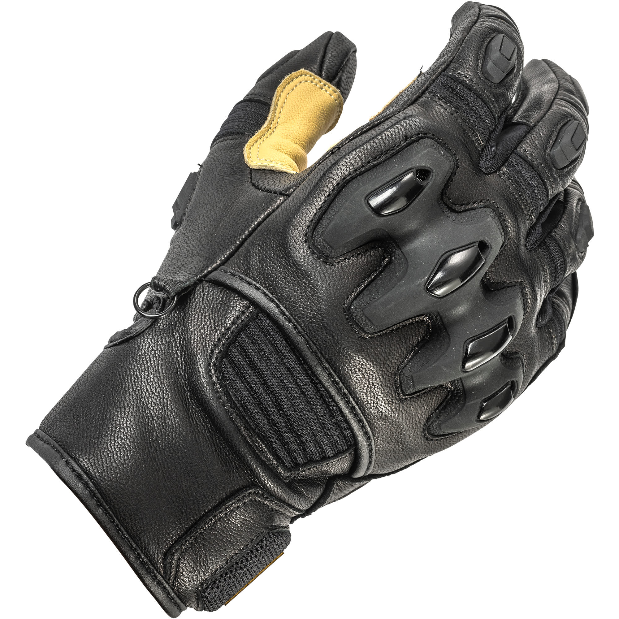Halvarssons Halvarssons Flon Leather Gloves - Black / Tan