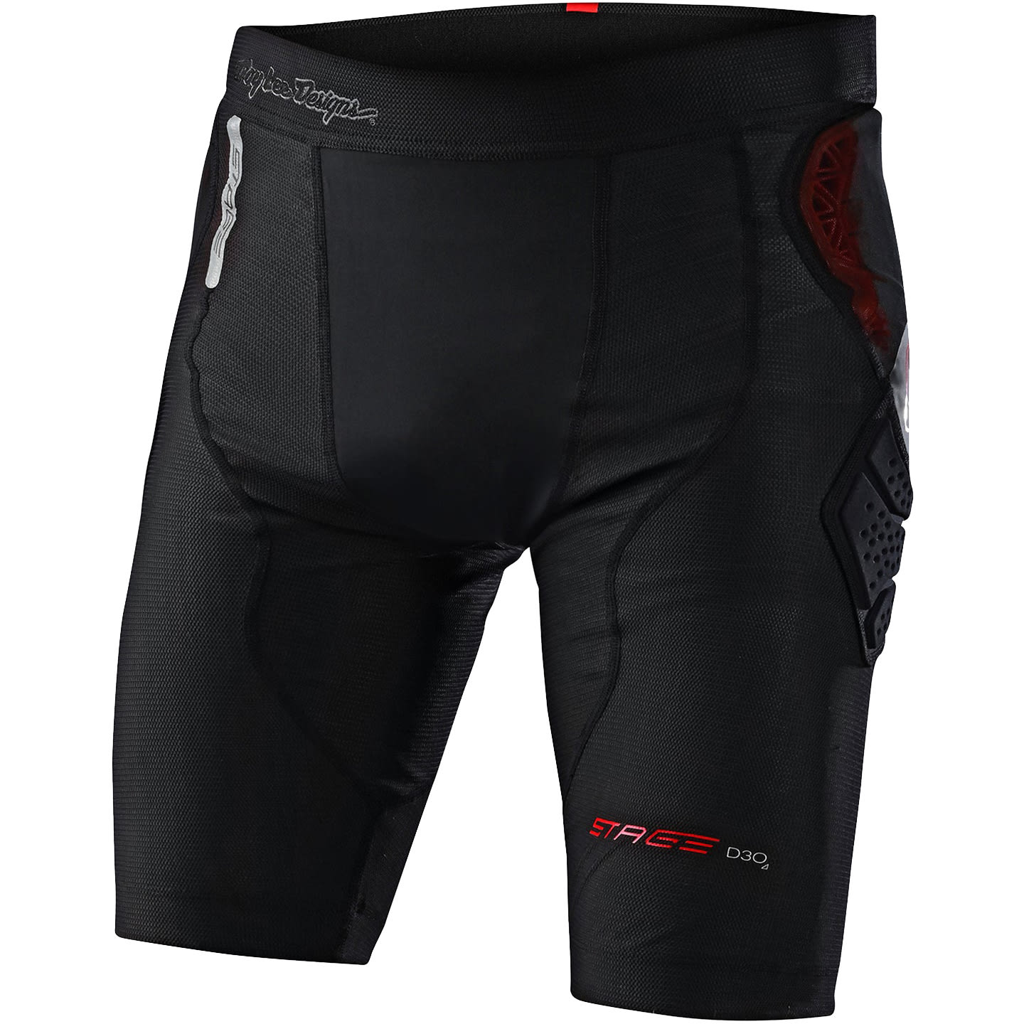 Troy Lee Designs Troy Lee Designs Stage Ghost D3O Armoured Shorts - Black
