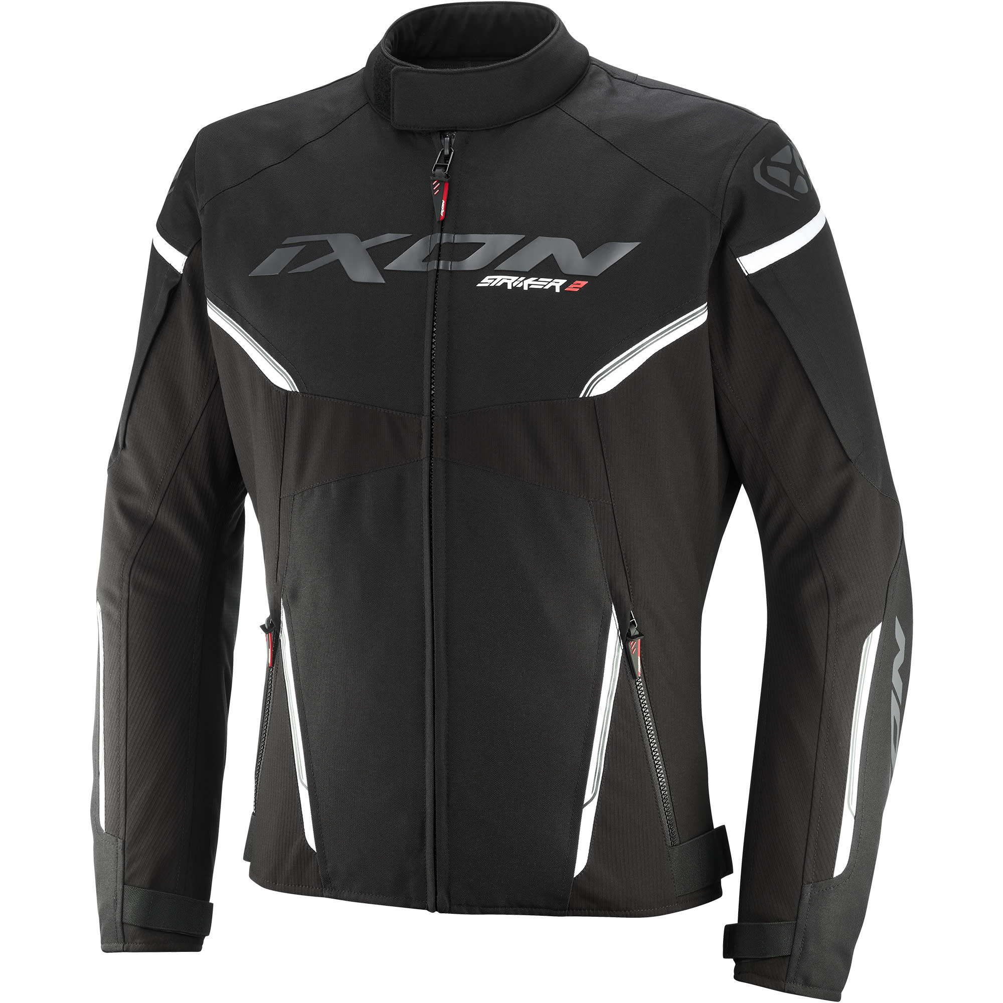 Ixon Ixon Striker 2 Textile Jacket - Black / White