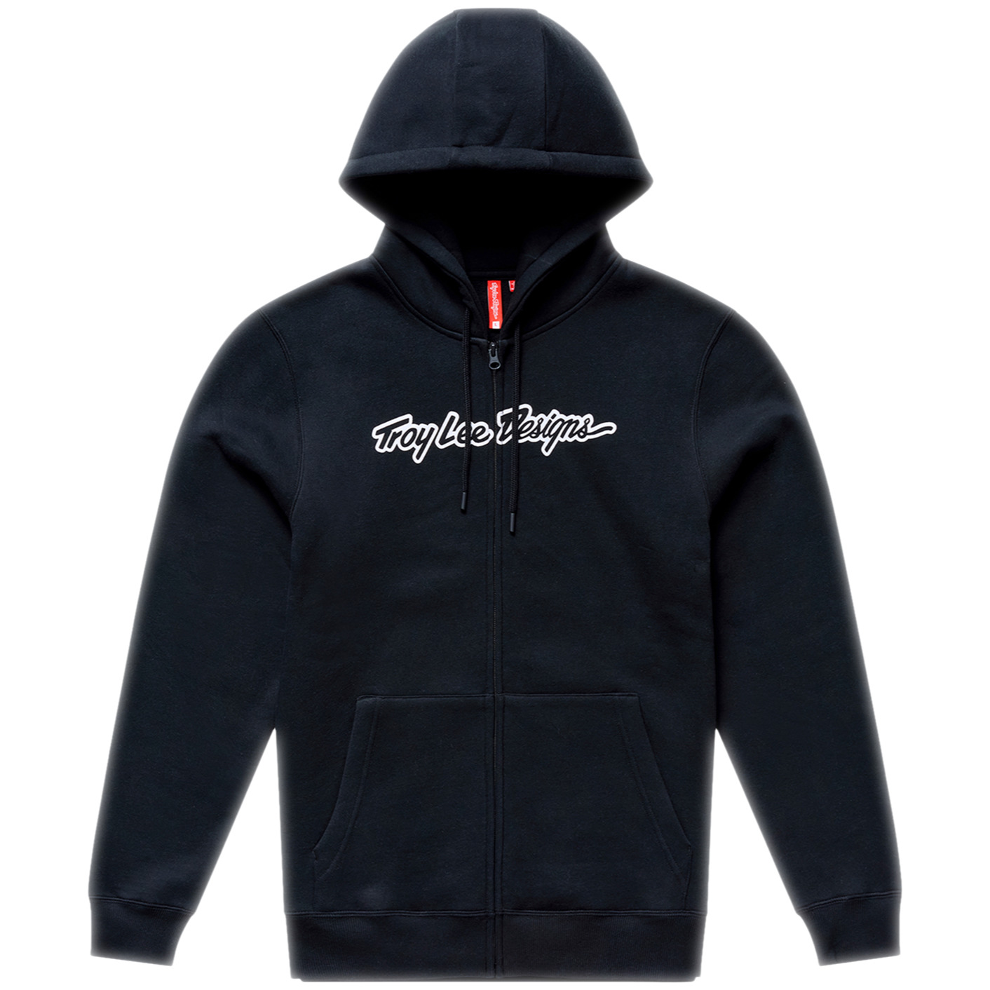 Troy Lee Designs Troy Lee Designs Front Zip Hoodie - Signature Black