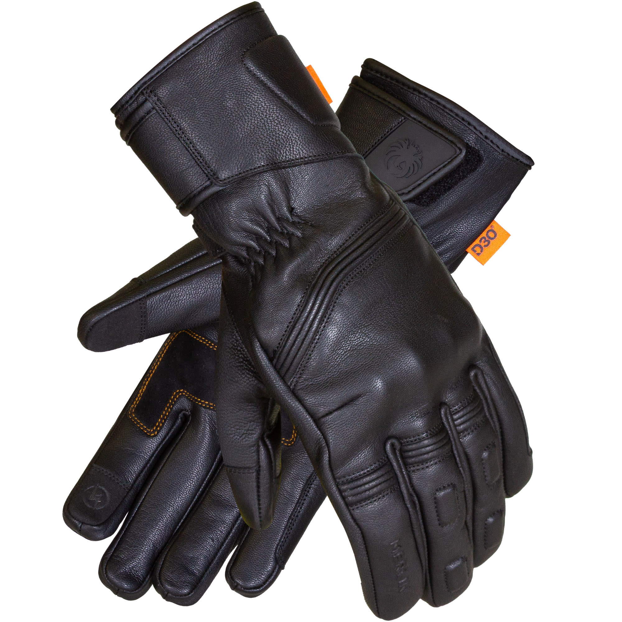 Merlin Merlin Calton CE2 Leather D3O Gloves - Black