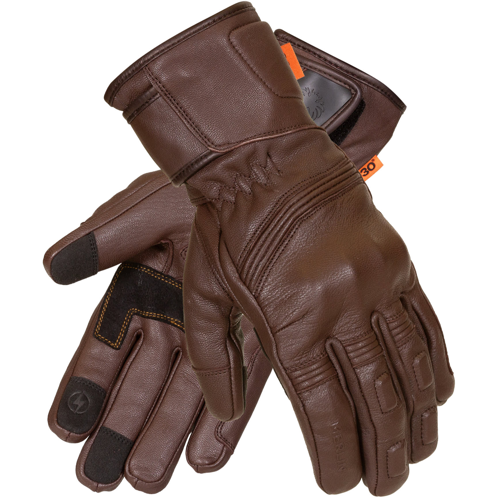 Merlin Merlin Calton CE2 Leather D3O Gloves - Brown