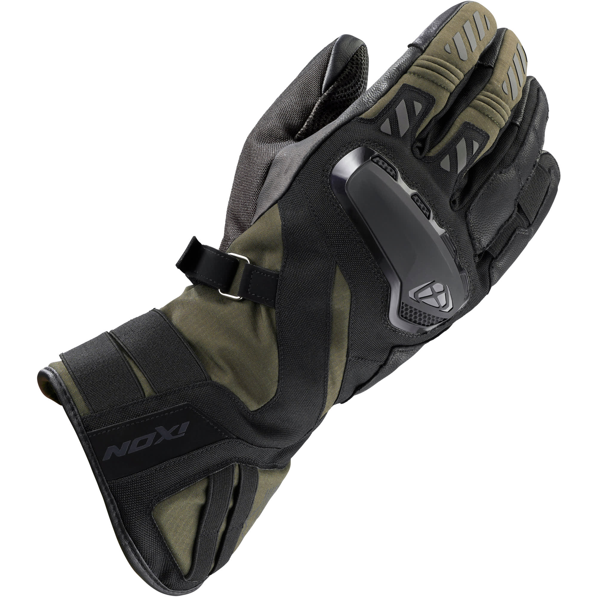 Ixon Ixon MS Drakkar Textile Gloves - Black / Khaki