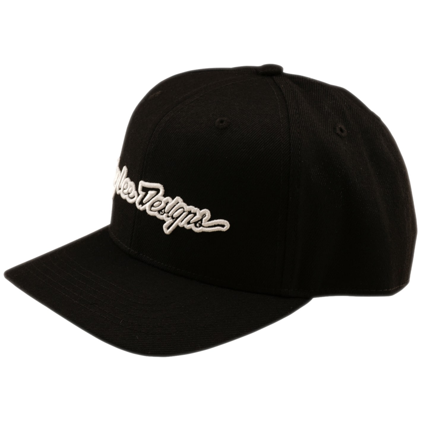 Troy Lee Designs Troy Lee Designs Curved Snapback Cap - Signature Black