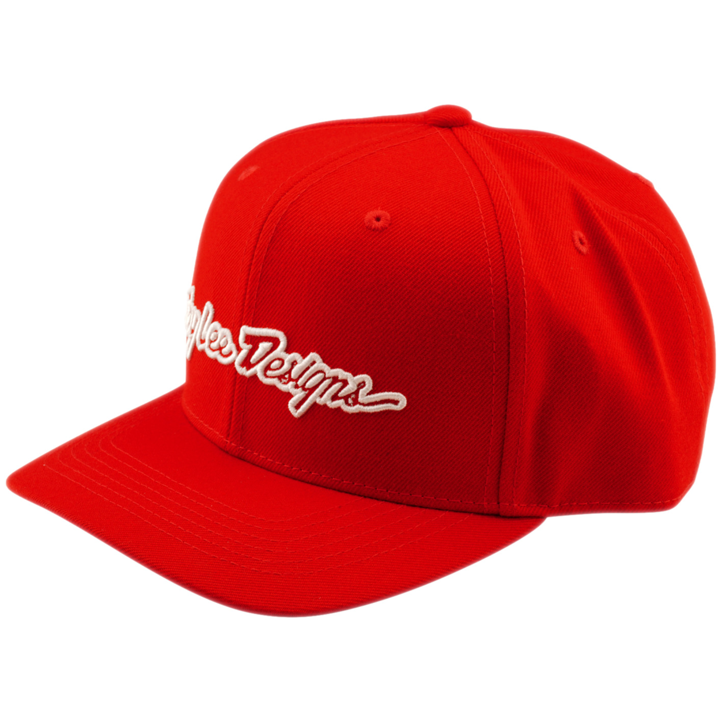 Troy Lee Designs Troy Lee Designs Curved Snapback Cap - Signature Team Red