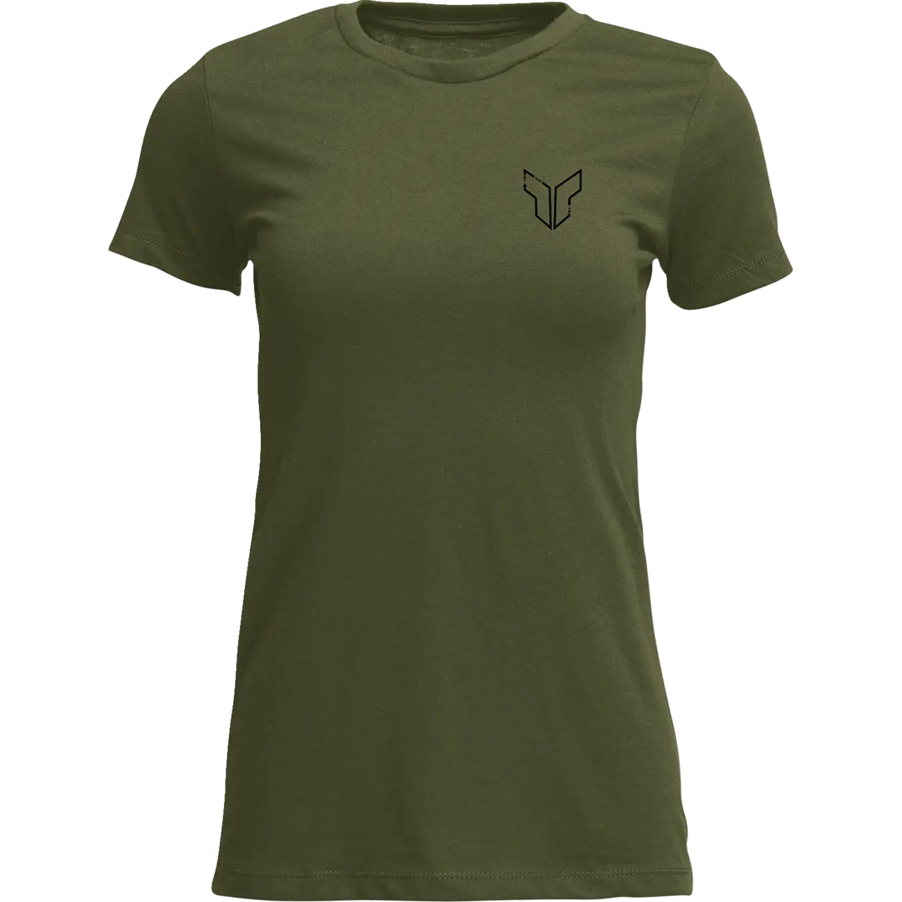 Thor Thor Ladies Patched Up T-Shirt - Military Green