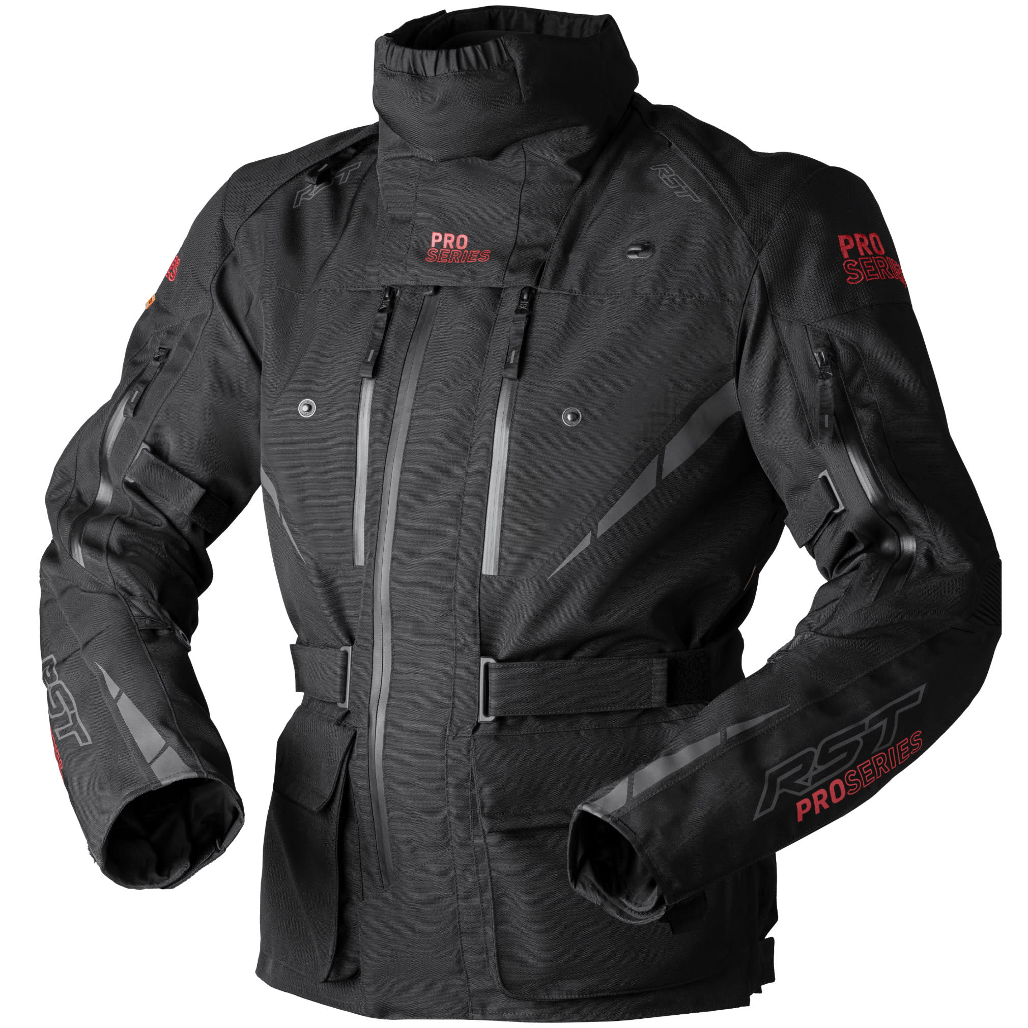 RST RST Ladies Pro Series Paragon D3O Textile Jacket - Black / Black