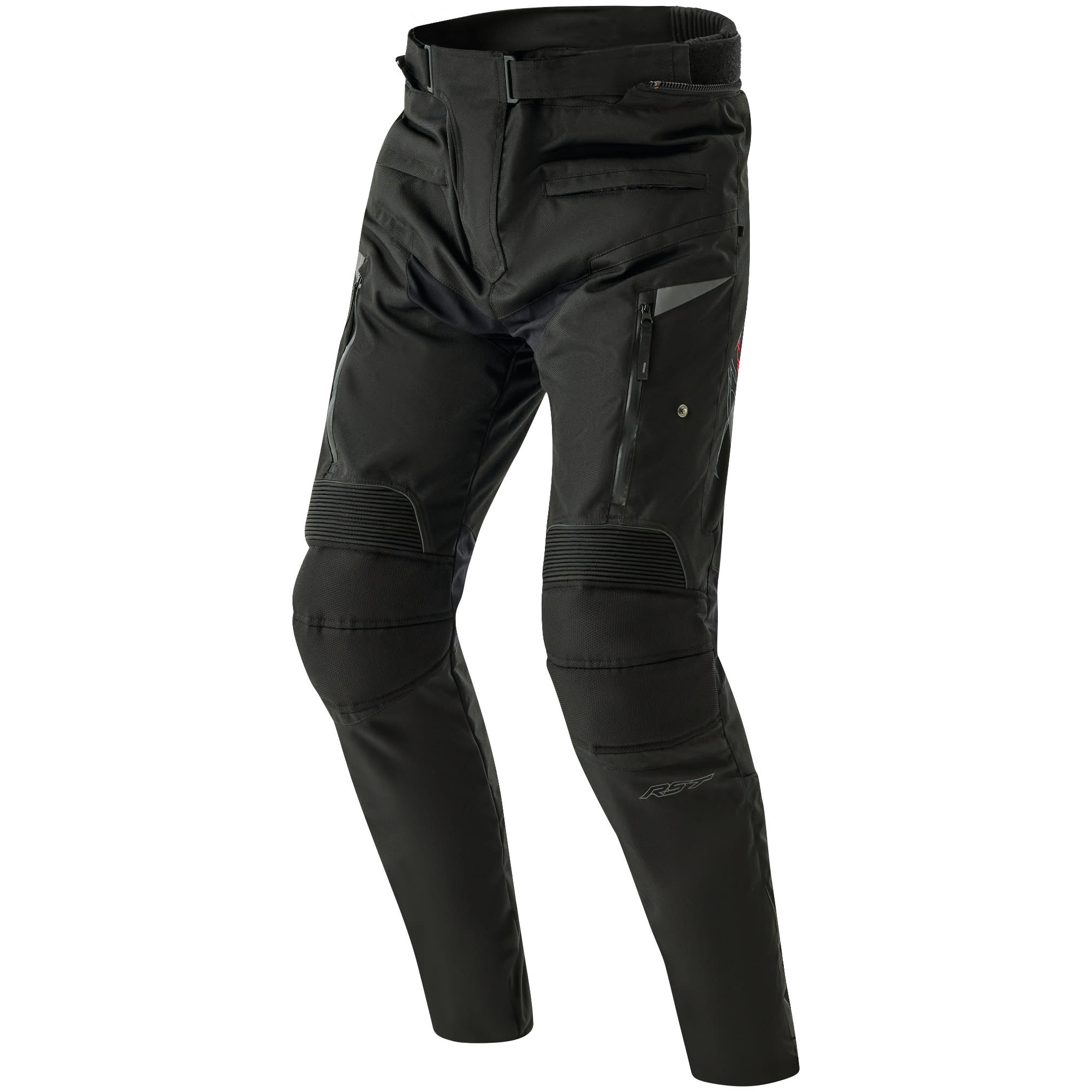 RST RST Ladies Pro Series Paragon D3O Textile Trousers - Black / Black