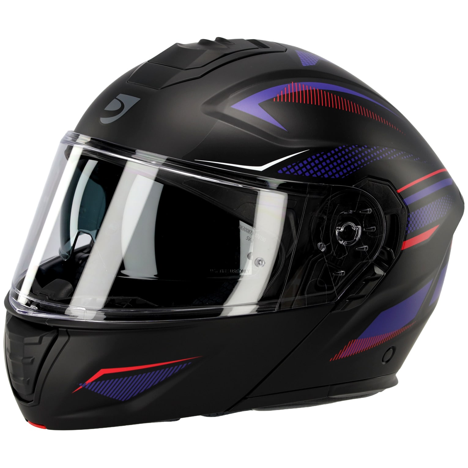 DXR Helmets DXR Atlas - Horizon Black / Purple / Red