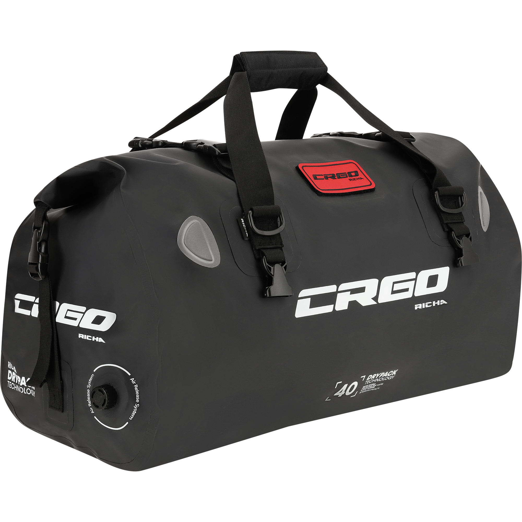 Richa Richa Major Duffle Bag - Black - 40L