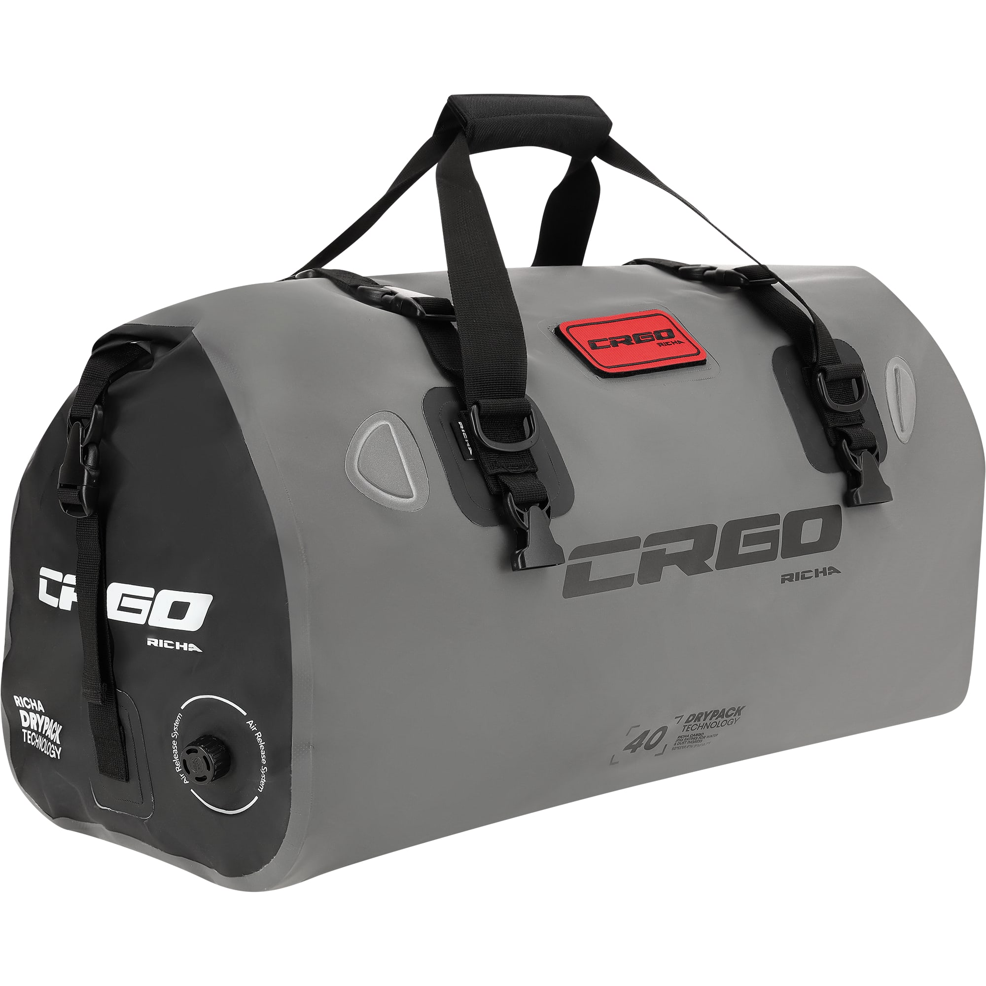 Richa Richa Major Duffle Bag - Grey / Black - 40L