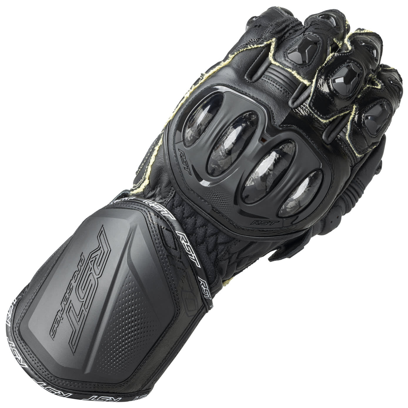 RST RST Pro series GP D3O Gloves - Black / Black
