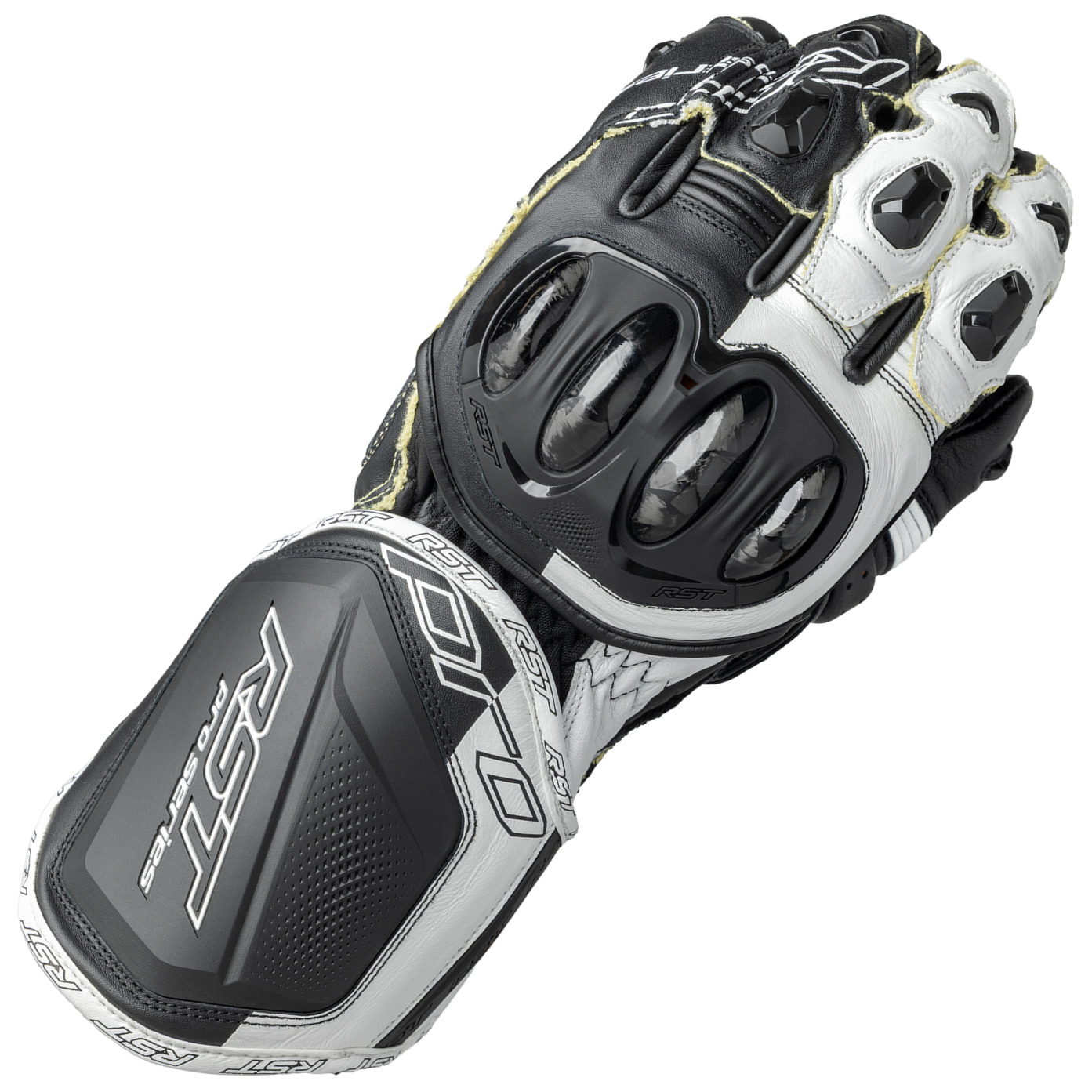 RST RST Pro series GP D3O Gloves - Black / White