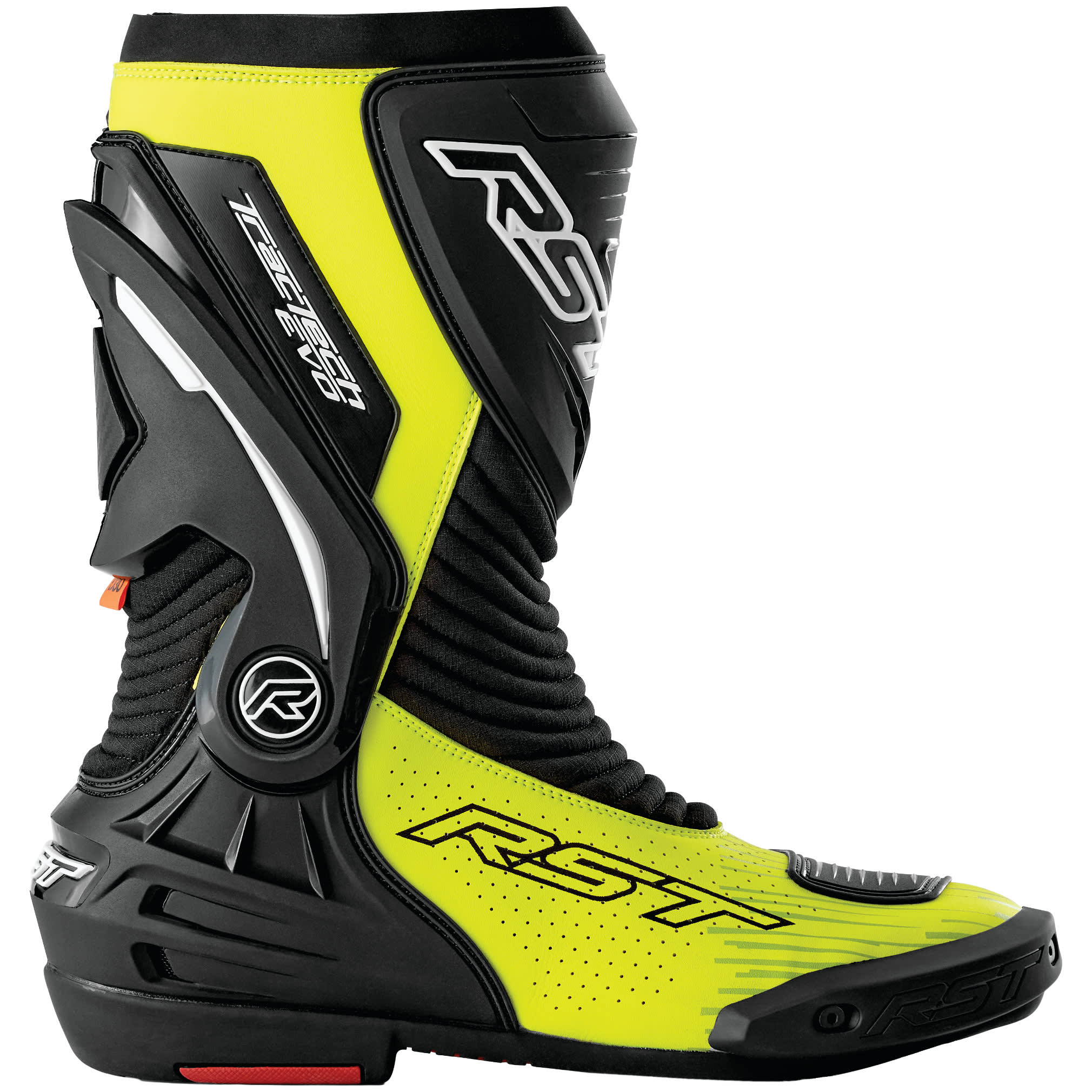 RST RST Tractech Evo D3O Boots - Black / Fluo Yellow