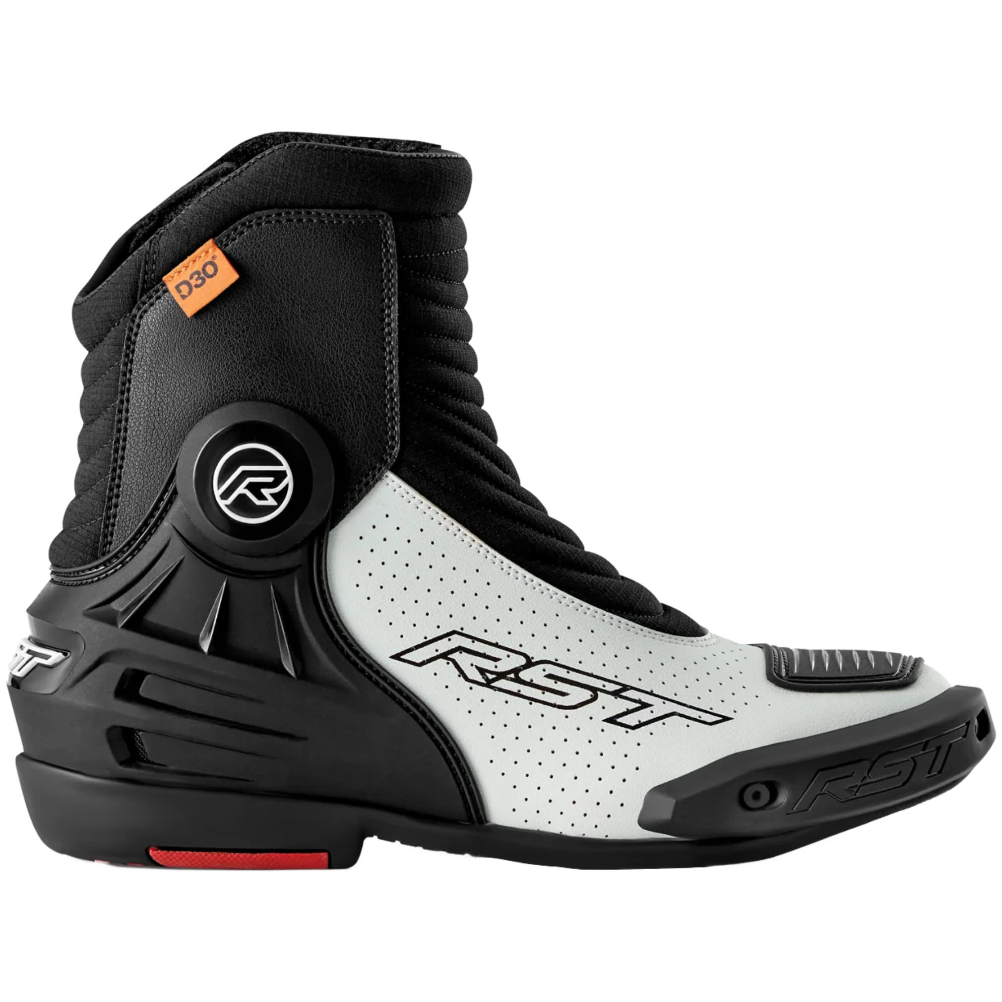RST RST Tractech Evo Short D3O Boots - Black / White