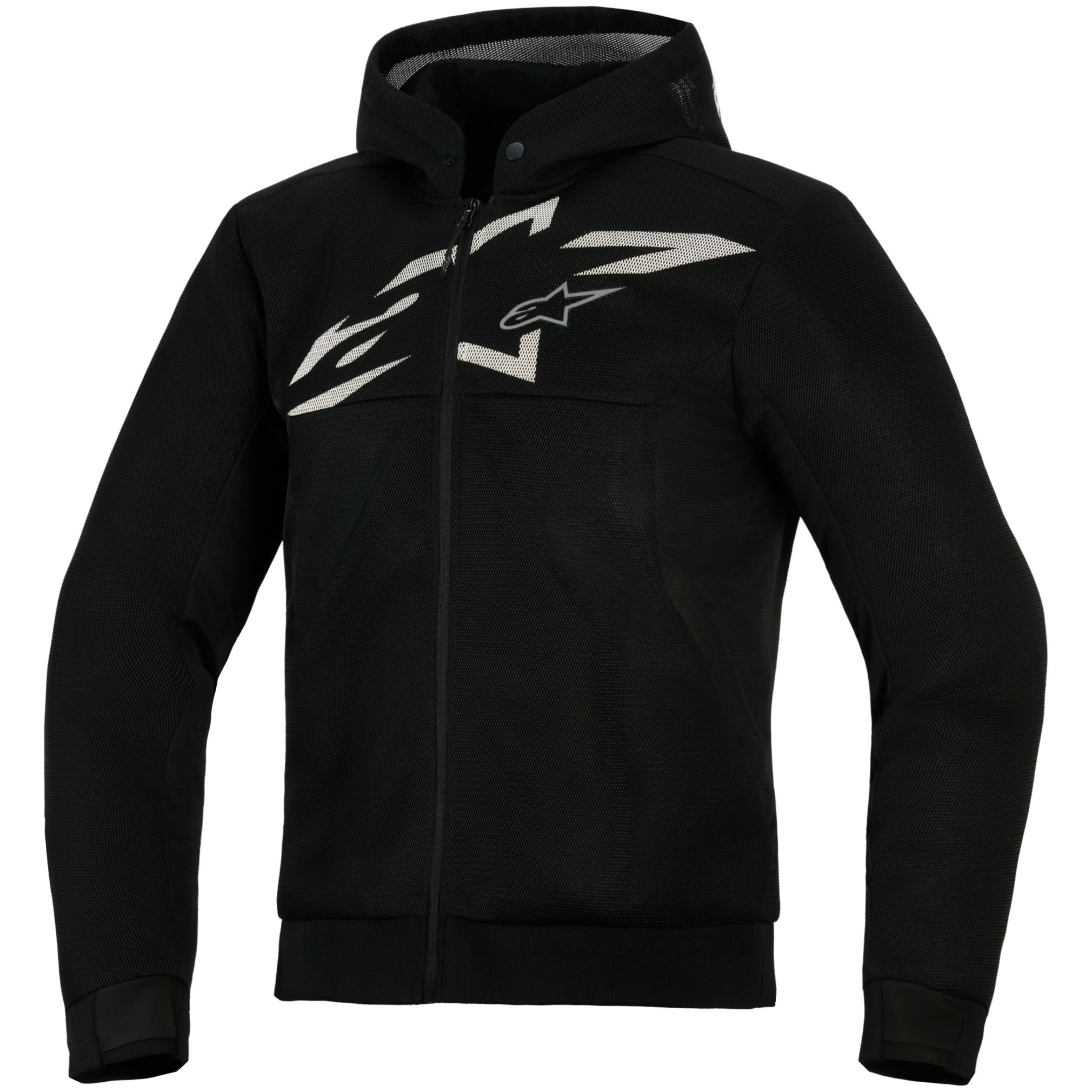 Alpinestars Alpinestars Chrome Super Airflow Hoodie - Black / Dark Grey / White