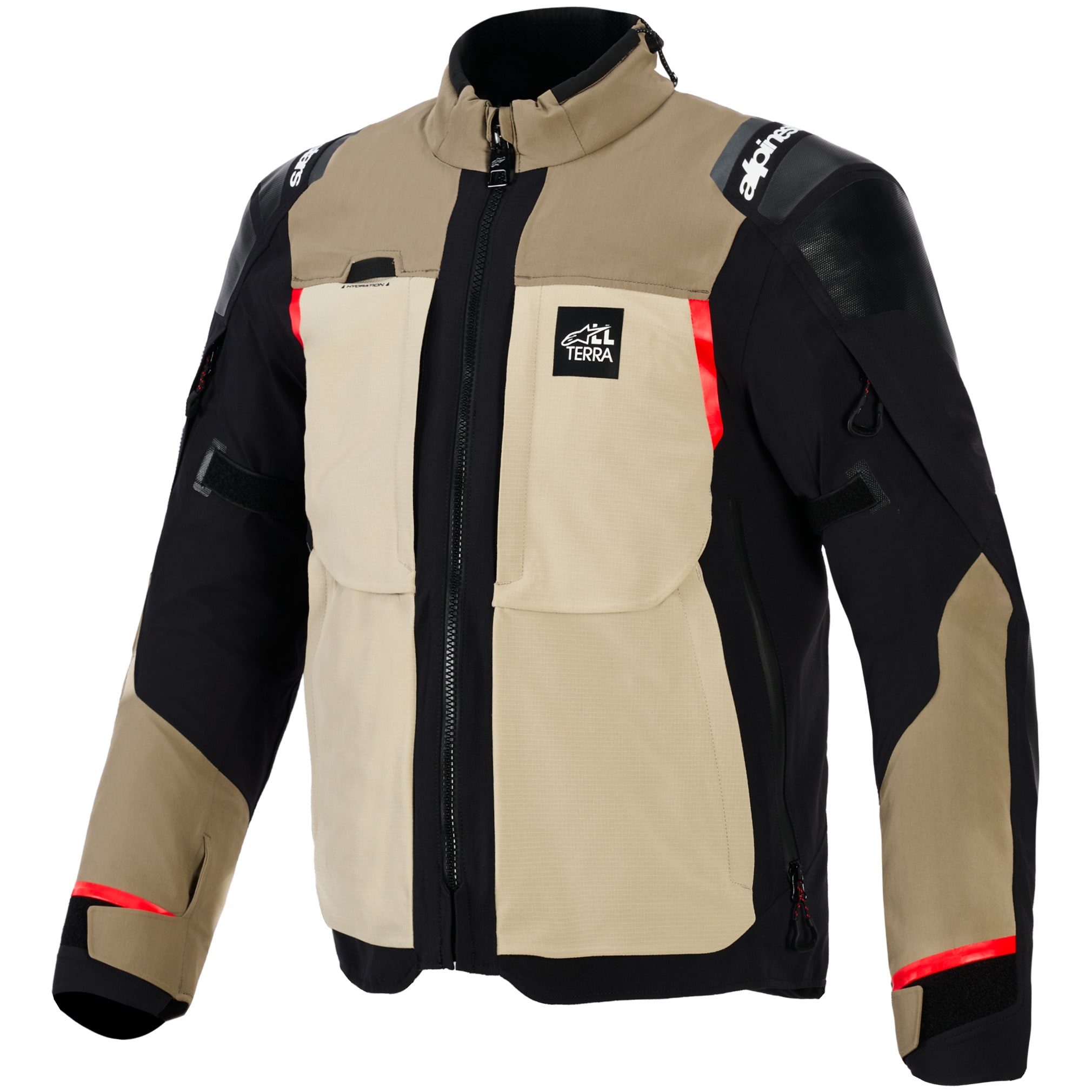 Alpinestars Alpinestars Andes Pro Drystar® XF Jacket - Walnut / Aluminum