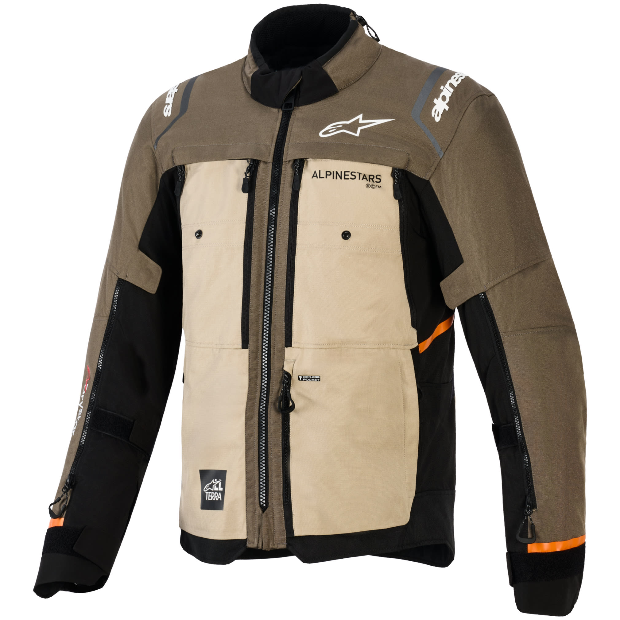 Alpinestars Alpinestars Cusco Drystar® Jacket - Walnut / Aluminum / Black